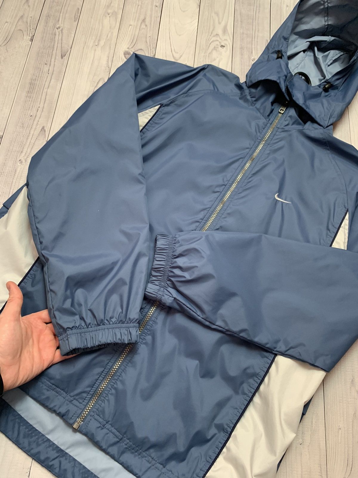 Nike × Vintage Vintage Nike jacket size L big logo swoosh Size US L / EU 52-54 / 3 - 6 Thumbnail