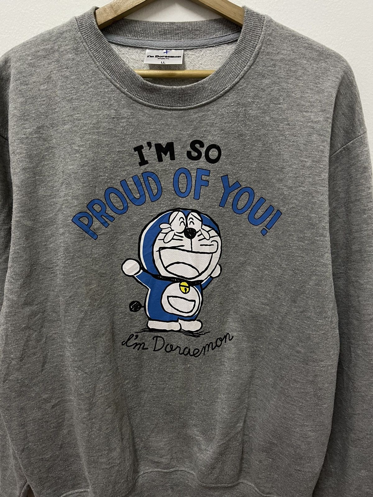 Vintage Vintage Doraemon Big Logo Art Design Sweatshirt Size US L / EU 52-54 / 3 - 3 Thumbnail
