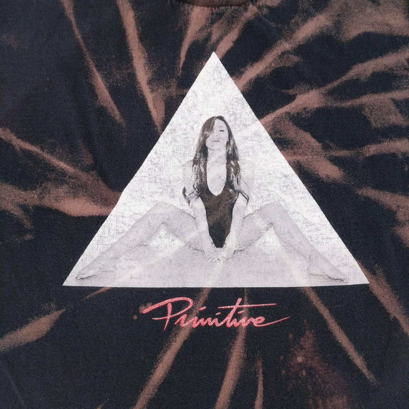 Primitive Primitive Angeles Custom Tie Dye Bleached T-Shirt Sexy Girl Size US L / EU 52-54 / 3 - 2 Thumbnail
