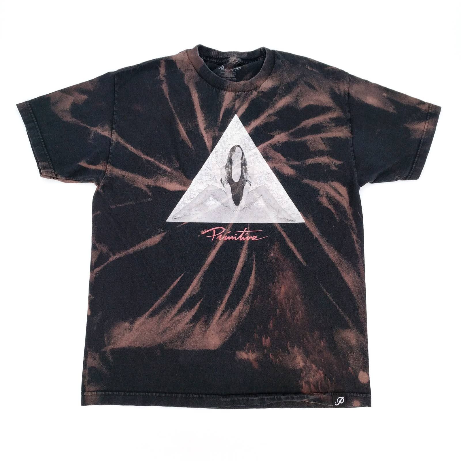 Primitive Primitive Angeles Custom Tie Dye Bleached T-Shirt Sexy Girl Size US L / EU 52-54 / 3 - 1 Thumbnail