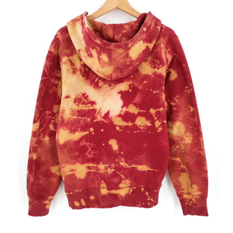 Nike Nike Custom Hand Bleach Reworked Distressed Hoodie Size US S / EU 44-46 / 1 - 7 Thumbnail