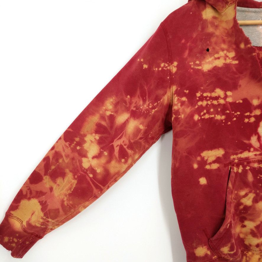 Nike Nike Custom Hand Bleach Reworked Distressed Hoodie Size US S / EU 44-46 / 1 - 5 Thumbnail