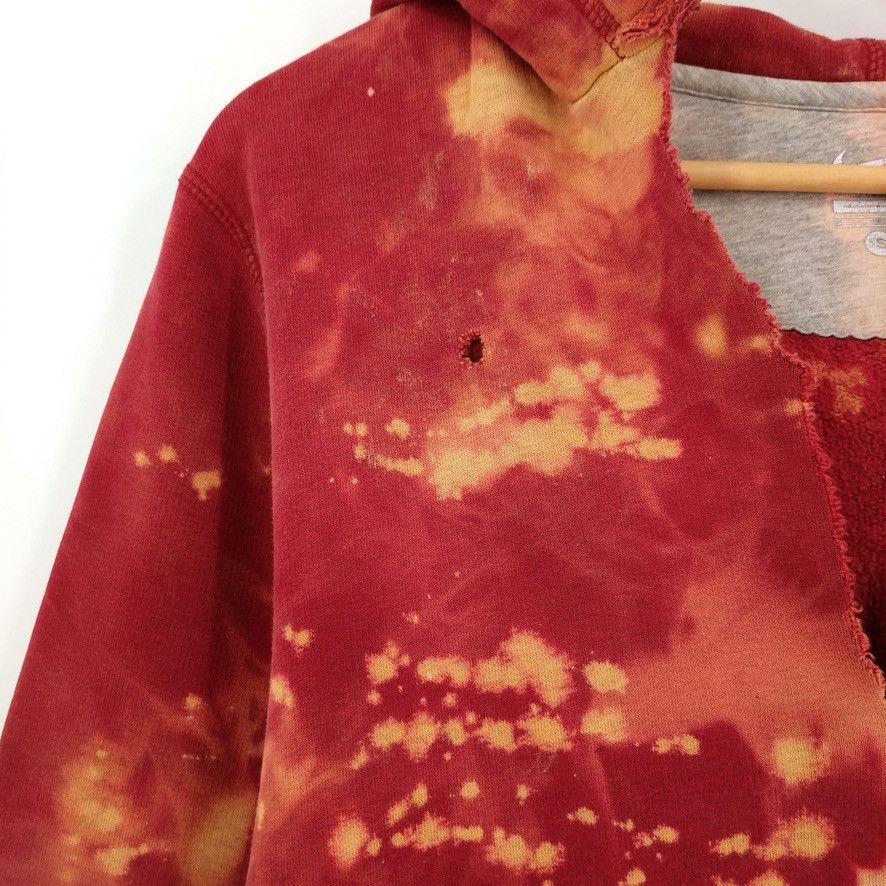 Nike Nike Custom Hand Bleach Reworked Distressed Hoodie Size US S / EU 44-46 / 1 - 3 Thumbnail