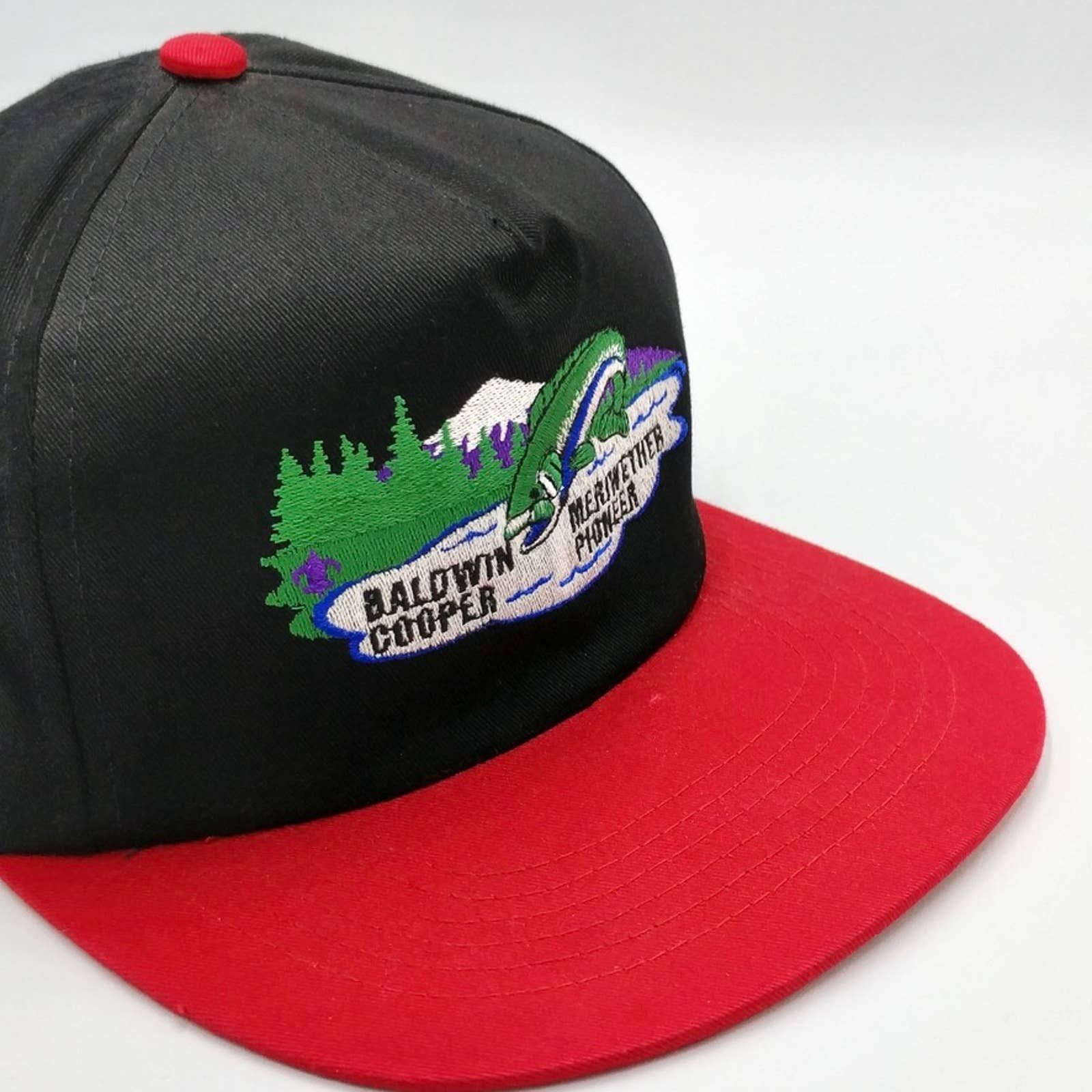 Vintage Vintage Baldwin Cooper Meriwether Snapback Trucker Hat 90s Size ONE SIZE - 2 Thumbnail