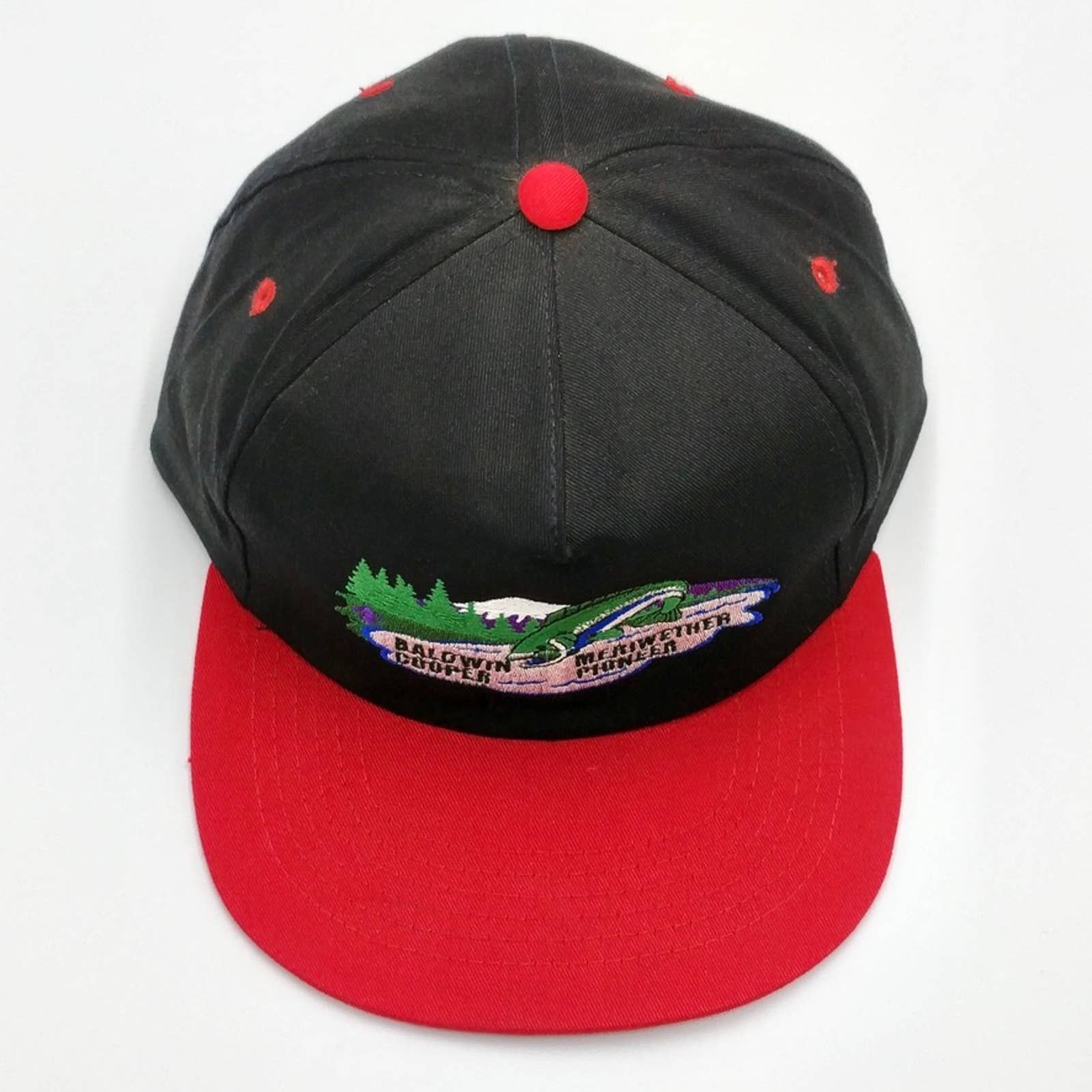 Vintage Vintage Baldwin Cooper Meriwether Snapback Trucker Hat 90s Size ONE SIZE - 3 Thumbnail