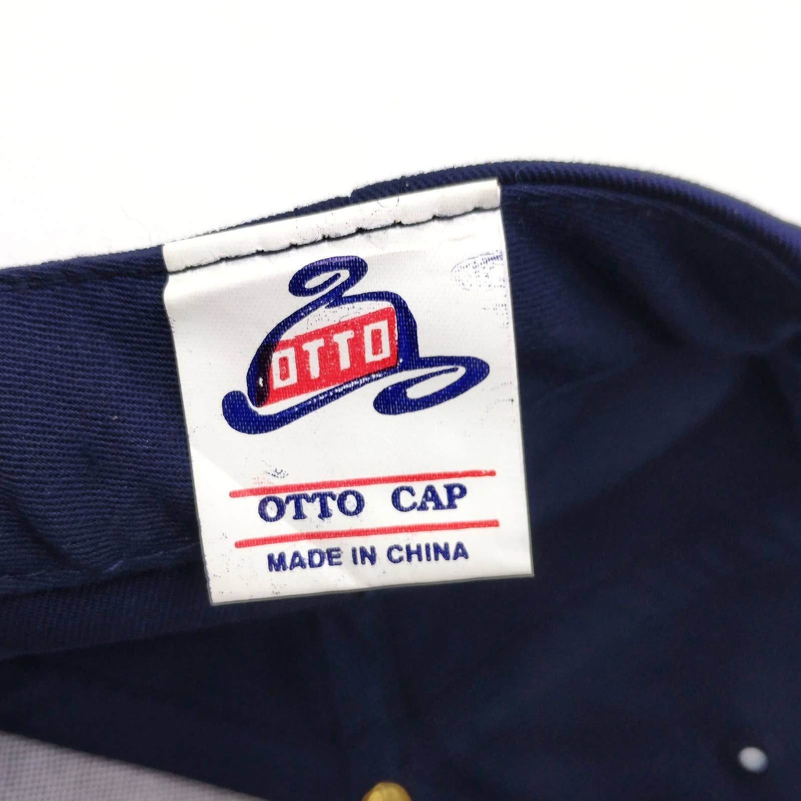 Vintage Vintage A-1 Fire & Safety Snapback Trucker Hat 90s Navy Blue Size ONE SIZE - 9 Thumbnail