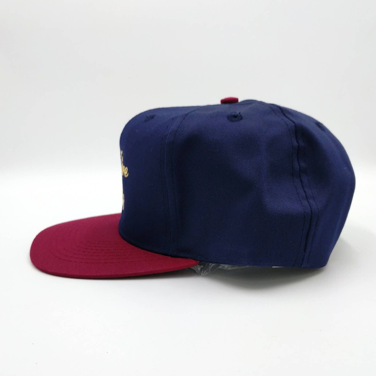 Vintage Vintage A-1 Fire & Safety Snapback Trucker Hat 90s Navy Blue Size ONE SIZE - 5 Thumbnail