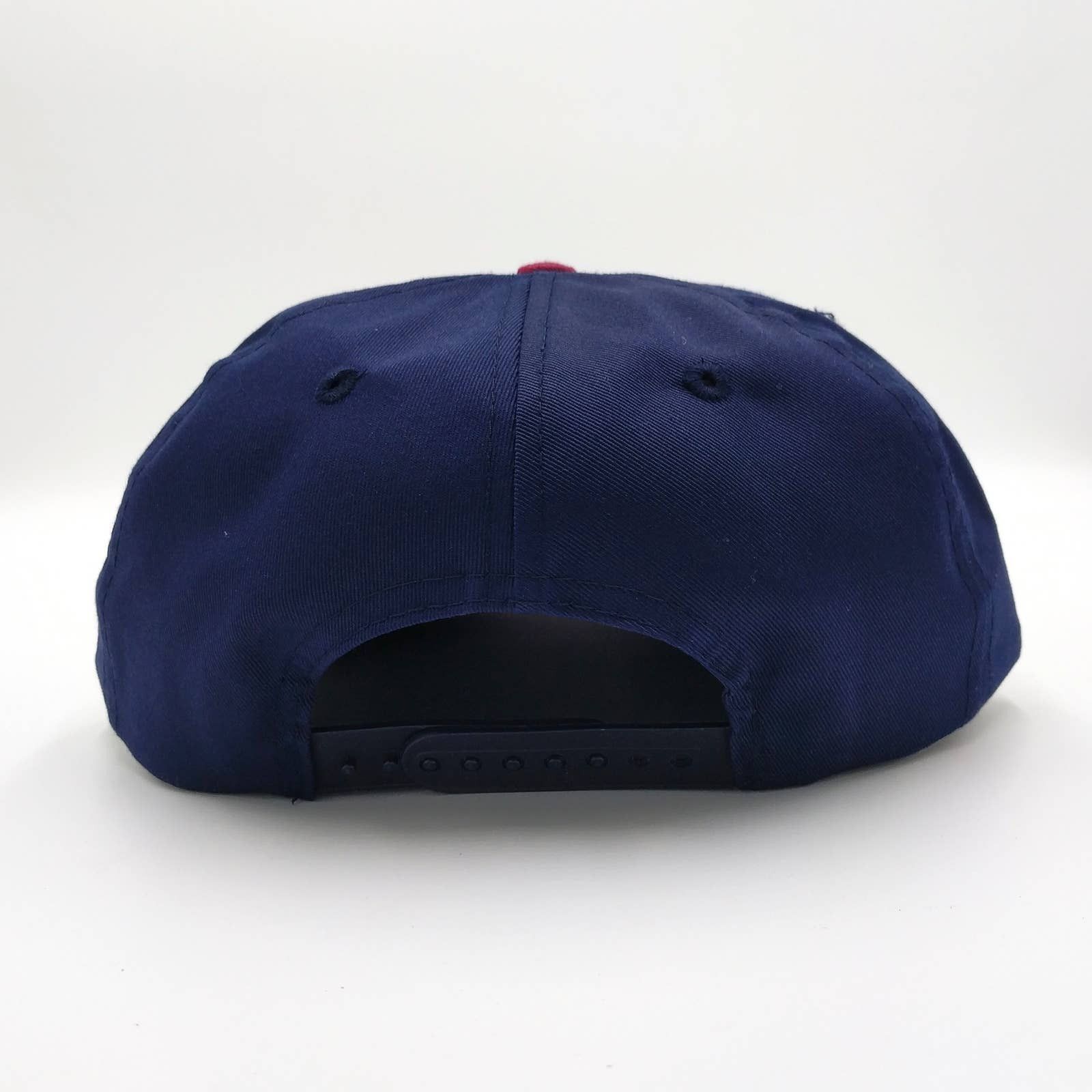 Vintage Vintage A-1 Fire & Safety Snapback Trucker Hat 90s Navy Blue Size ONE SIZE - 7 Thumbnail