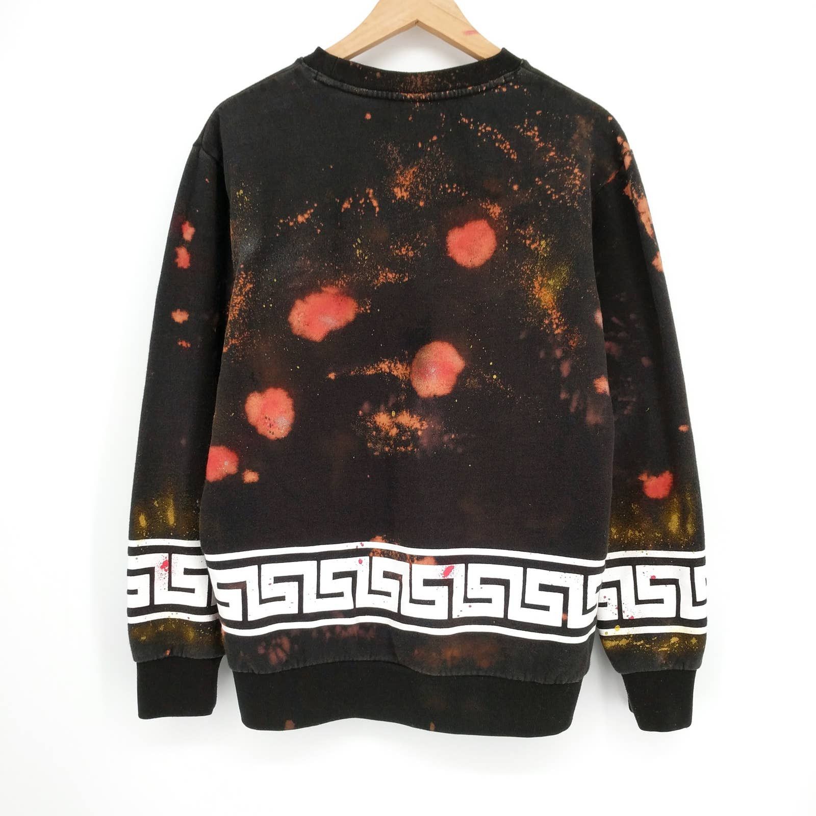Crooks & Castles Crooks Castles Custom Paint Bleach Tie Dye Greco Sweatshirt Size US L / EU 52-54 / 3 - 7 Thumbnail