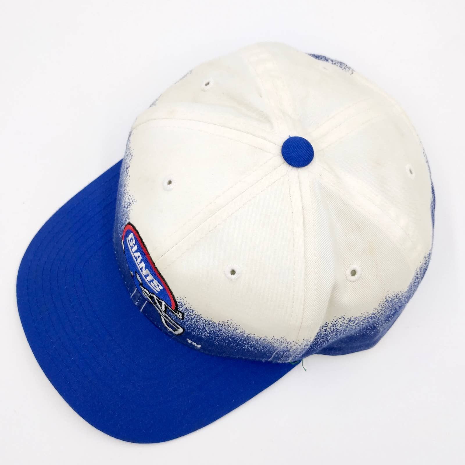 NFL × Vintage Vintage NEW YORK GIANTS Snapback Trucker Hat NFL Licensed Size ONE SIZE - 4 Thumbnail