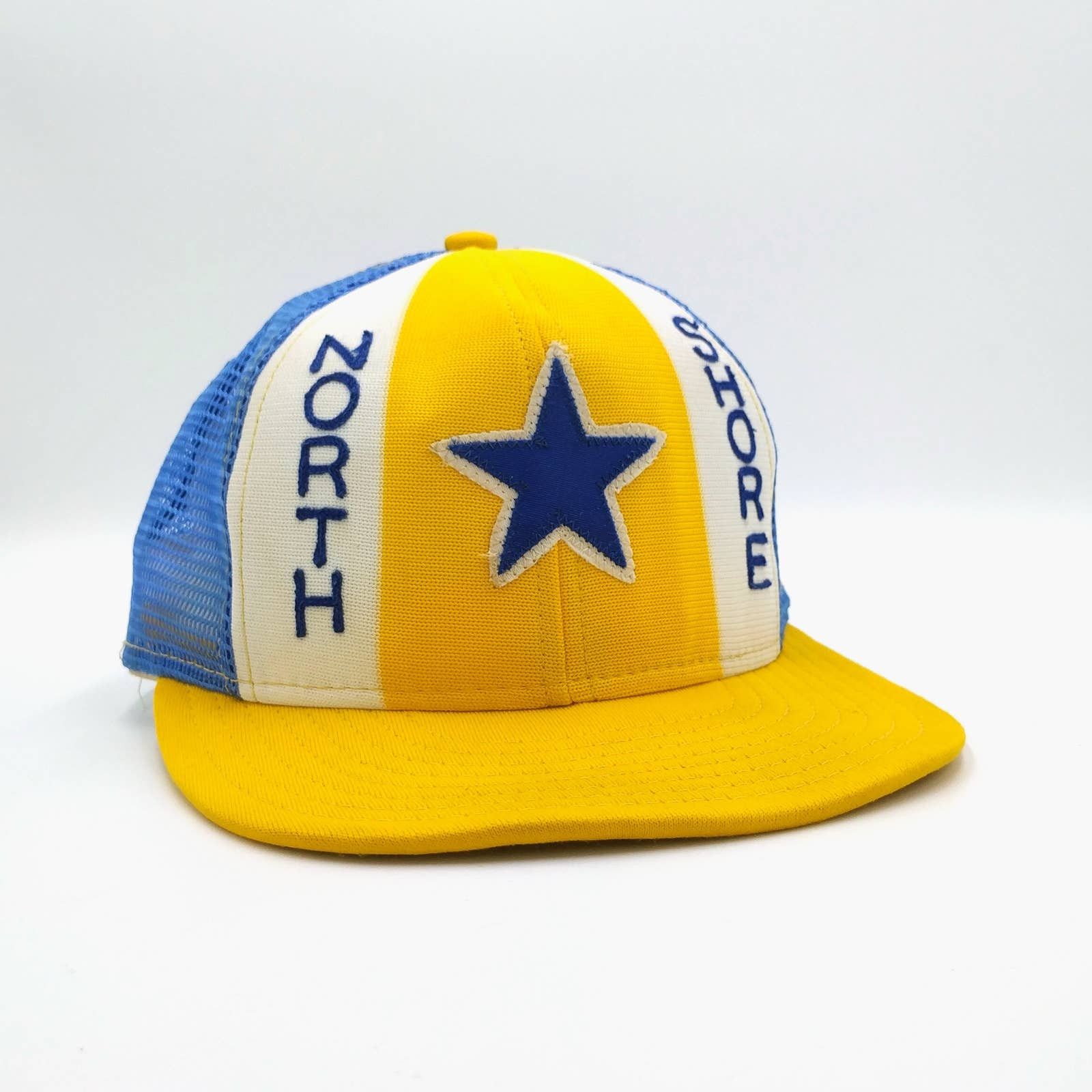 Vintage Vintage North Shore Snapback Trucker Mesh Hat 70s Made USA Size ONE SIZE - 1 Thumbnail