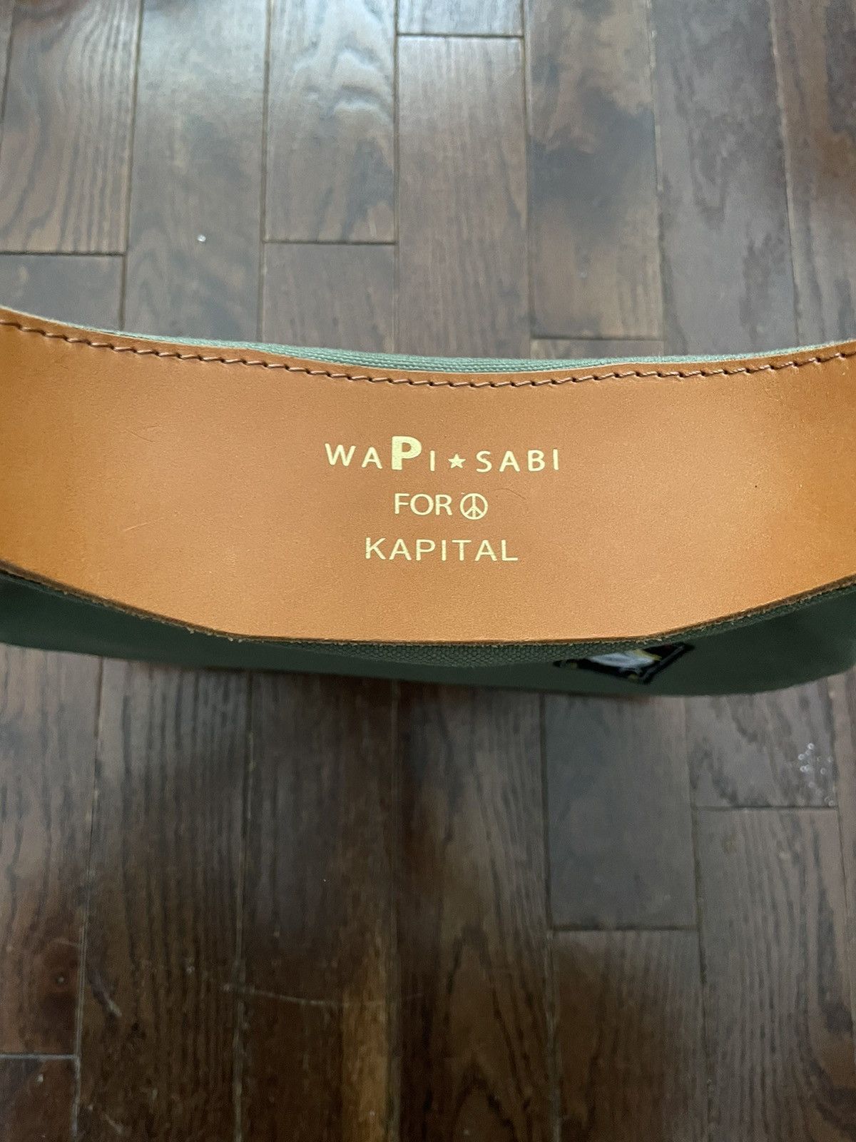 Kapital × Kapital Kountry Kapital Large Pelican Saddle Shoulder Bag Olive Green Size ONE SIZE - 4 Thumbnail