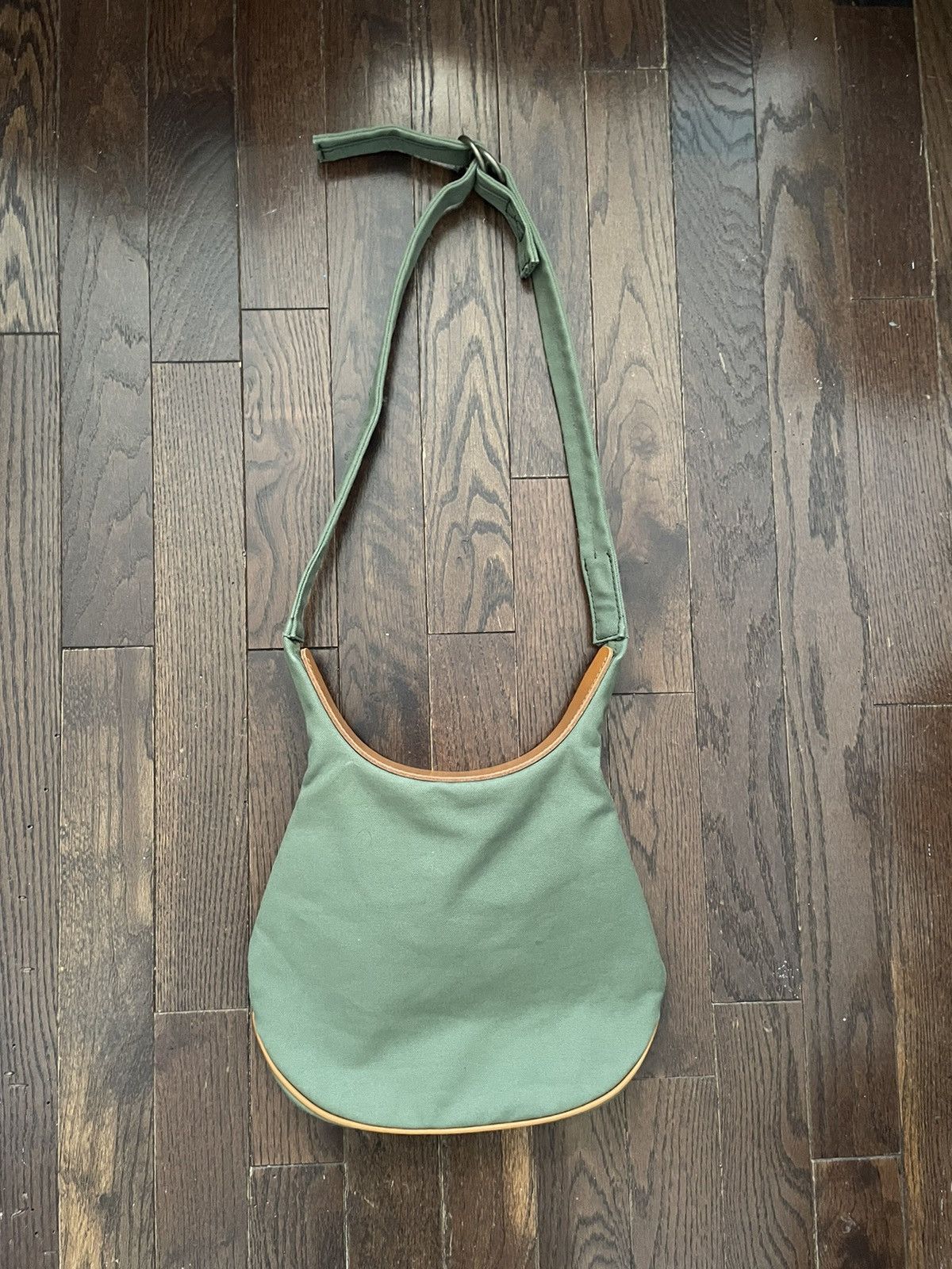 Kapital × Kapital Kountry Kapital Large Pelican Saddle Shoulder Bag Olive Green Size ONE SIZE - 2 Thumbnail