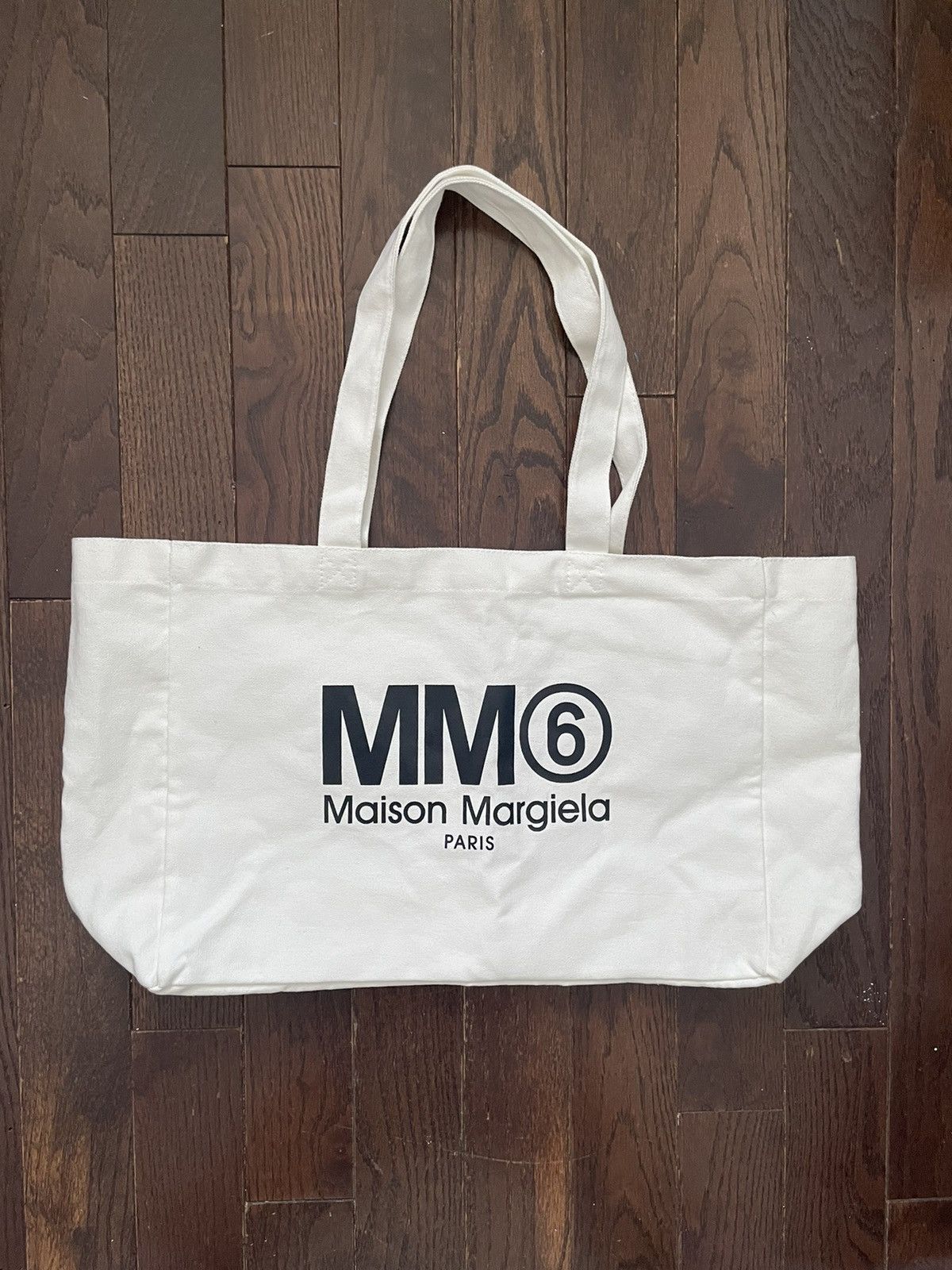Maison Margiela Margiela MM6 Friends & Family Tote Bag Natural Size ONE SIZE - 1 Thumbnail