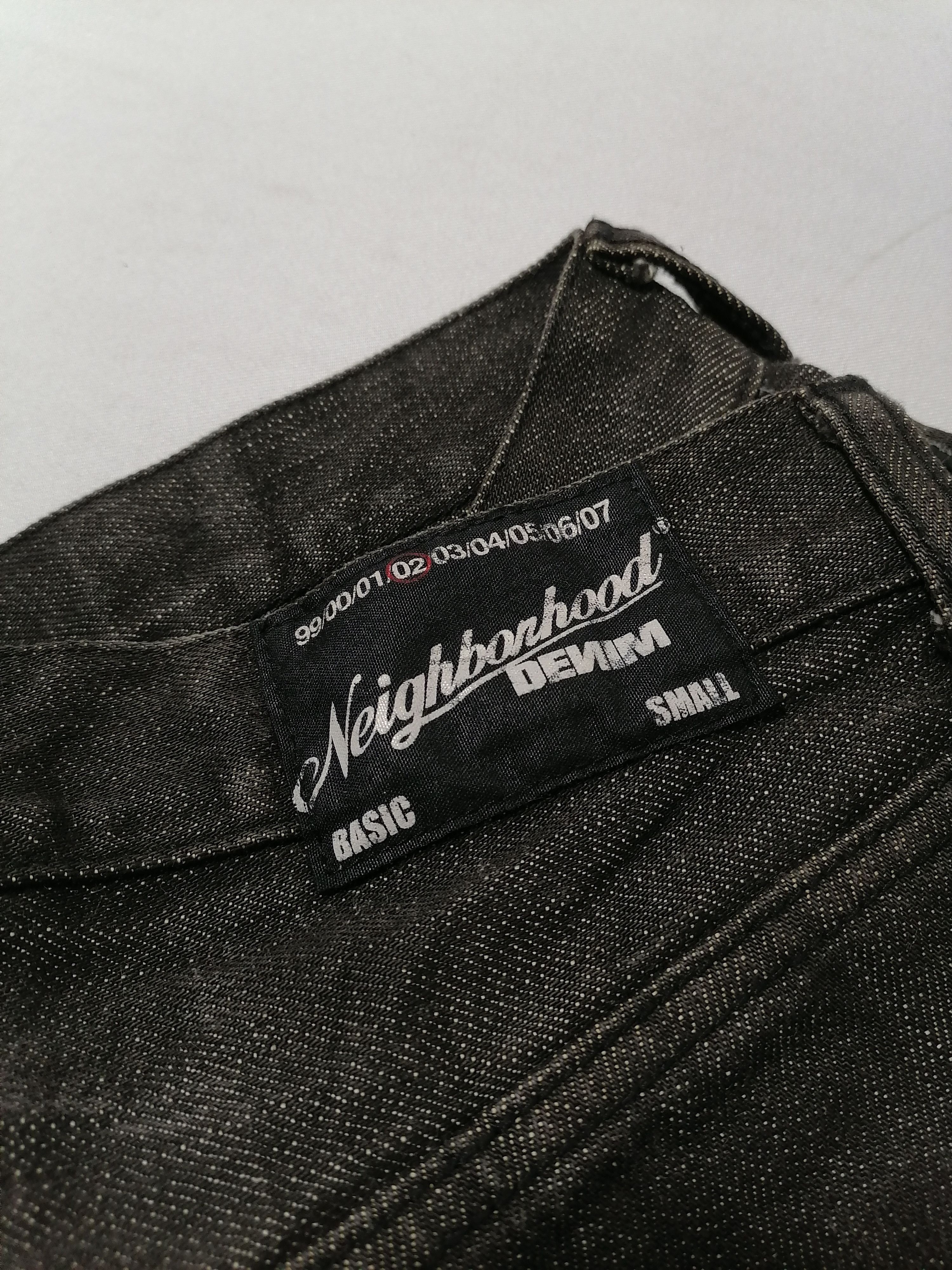 Neighborhood Neighborhood 02 Taped Black Denim Jeans Size US 31 - 8 Thumbnail