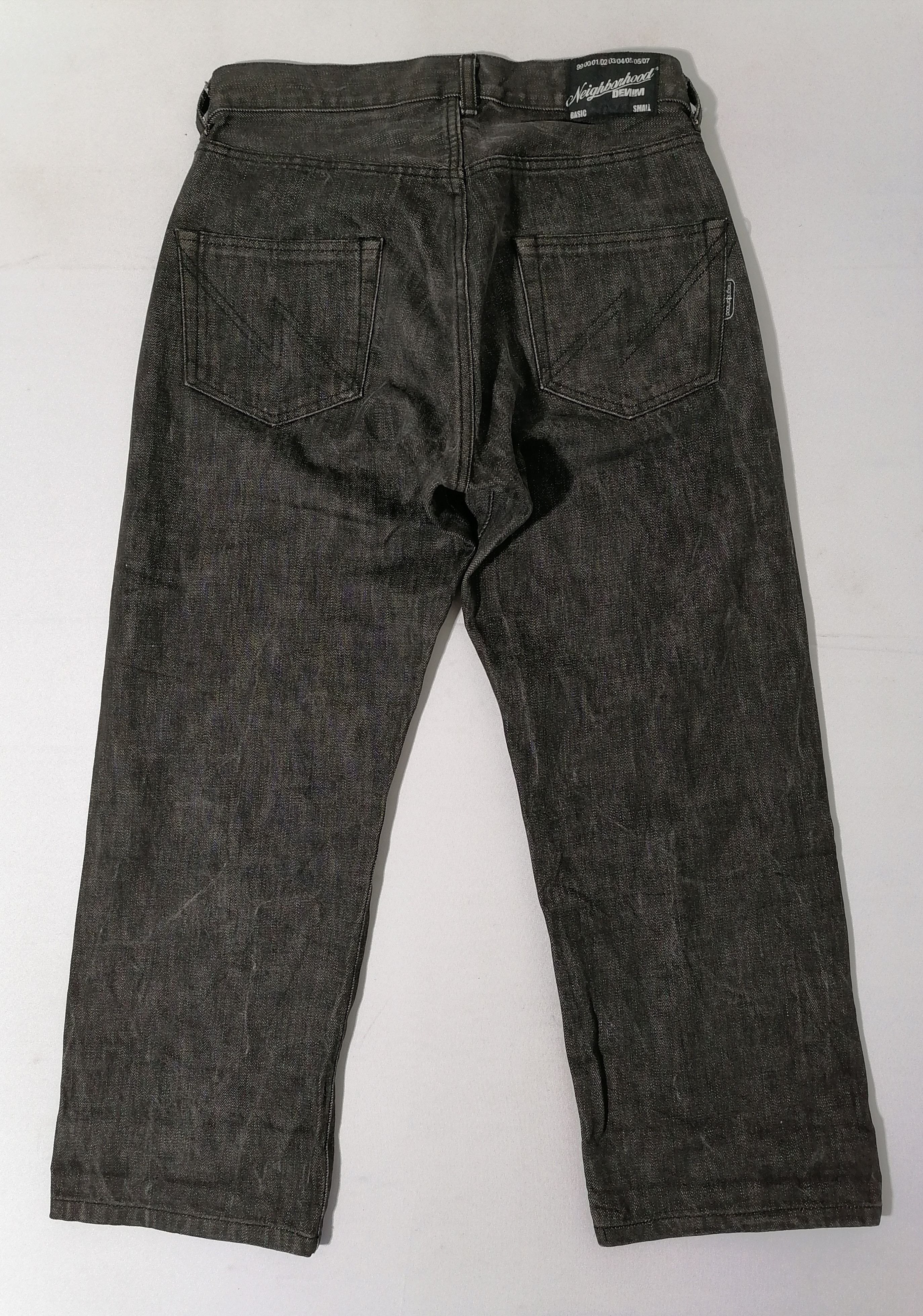 Neighborhood Neighborhood 02 Taped Black Denim Jeans Size US 31 - 3 Thumbnail
