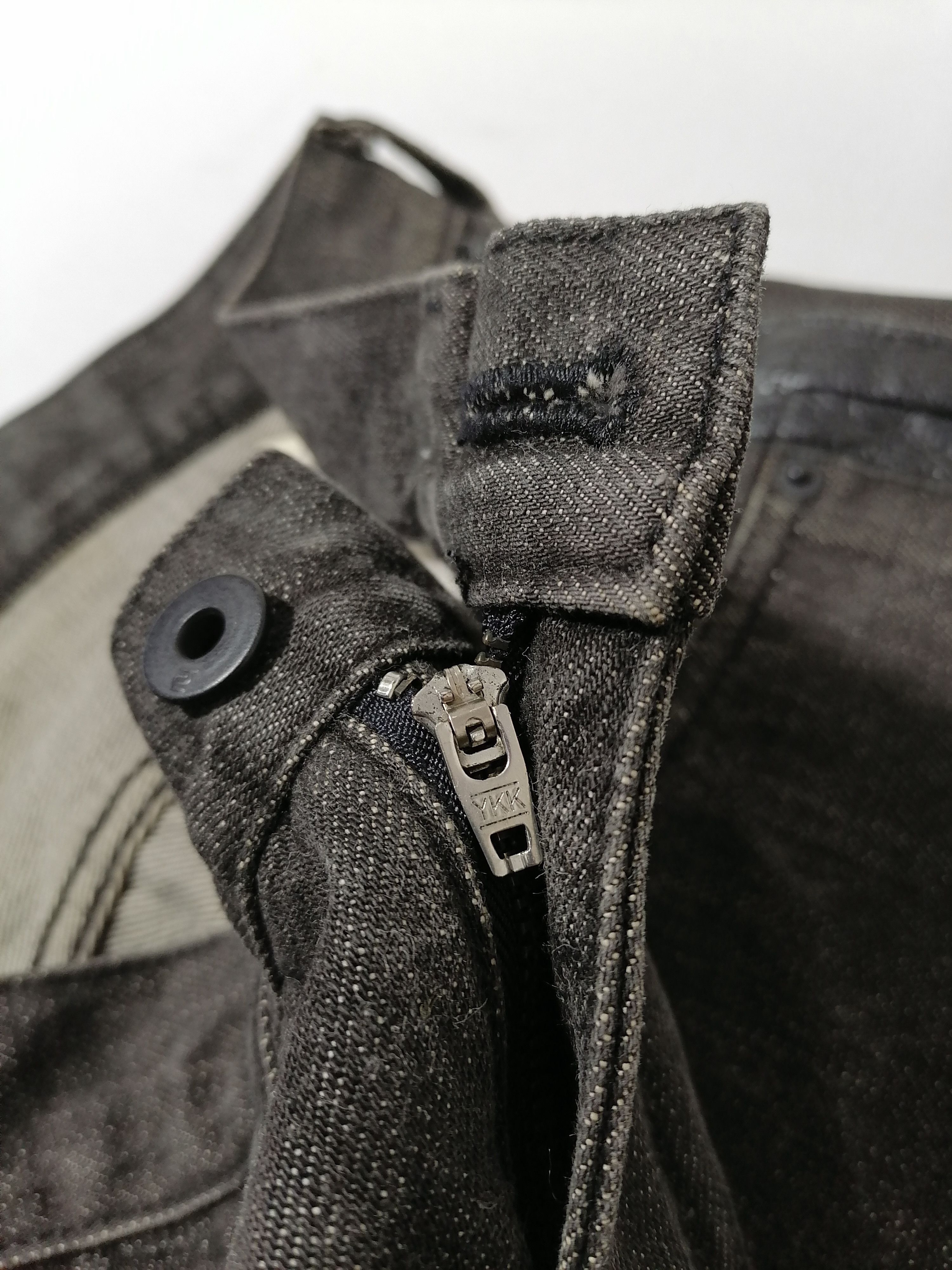 Neighborhood Neighborhood 02 Taped Black Denim Jeans Size US 31 - 4 Thumbnail