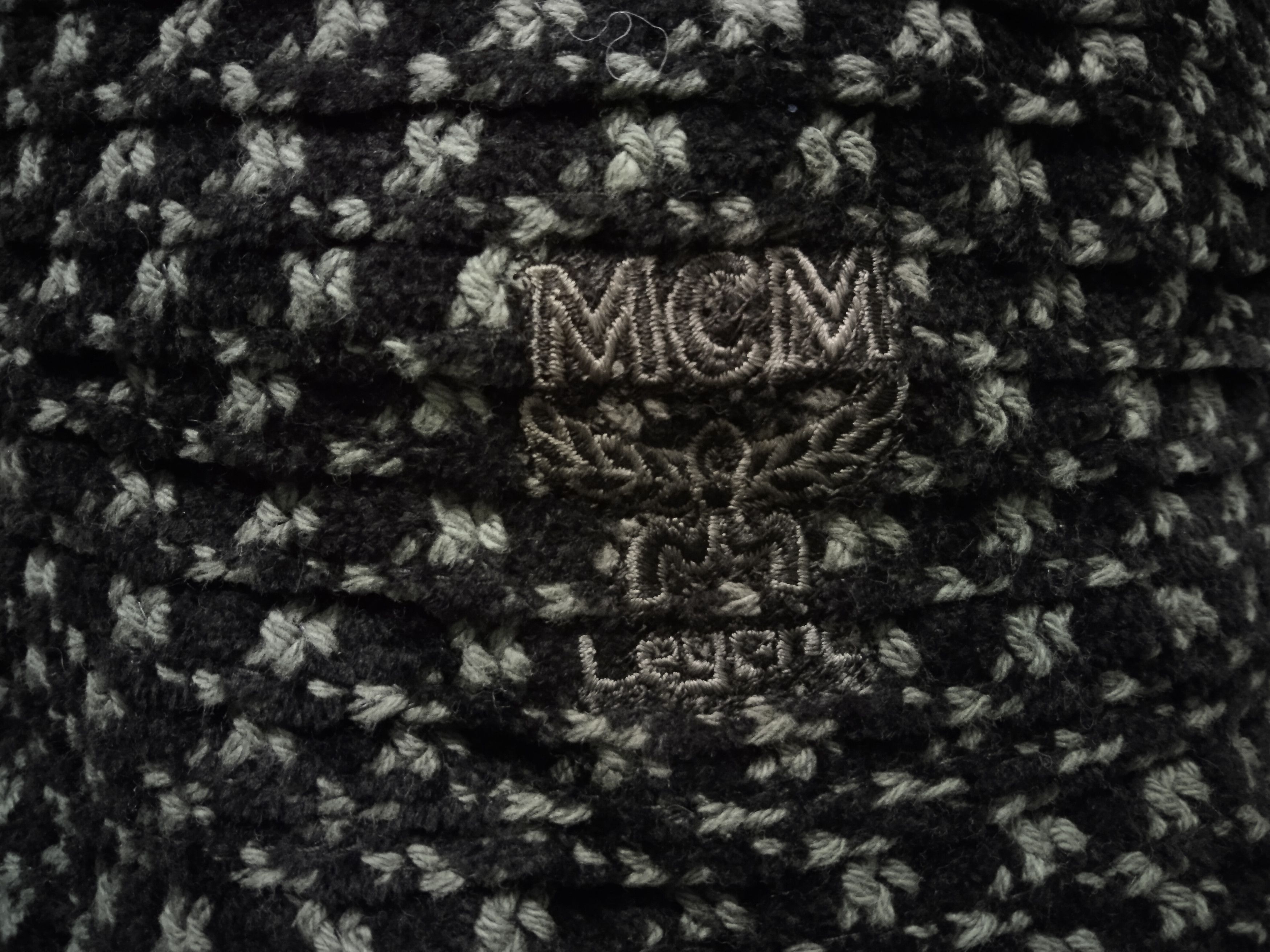 MCM × Vintage VINTAGE MCM CROCHET KNITTED BUCKET HAT Size ONE SIZE - 2 Thumbnail