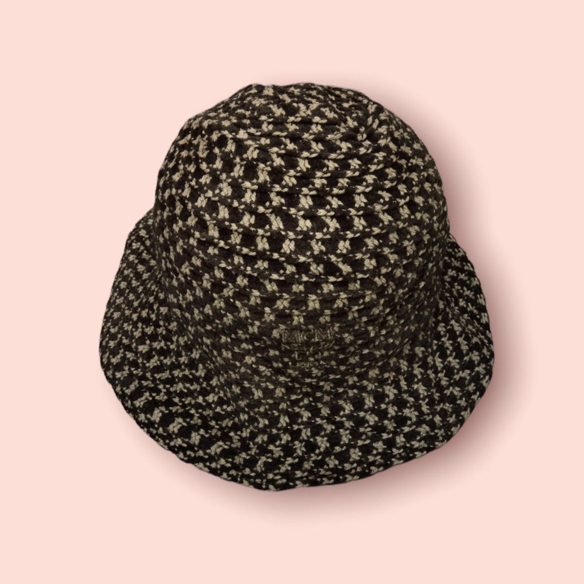 MCM × Vintage VINTAGE MCM CROCHET KNITTED BUCKET HAT Size ONE SIZE - 4 Thumbnail