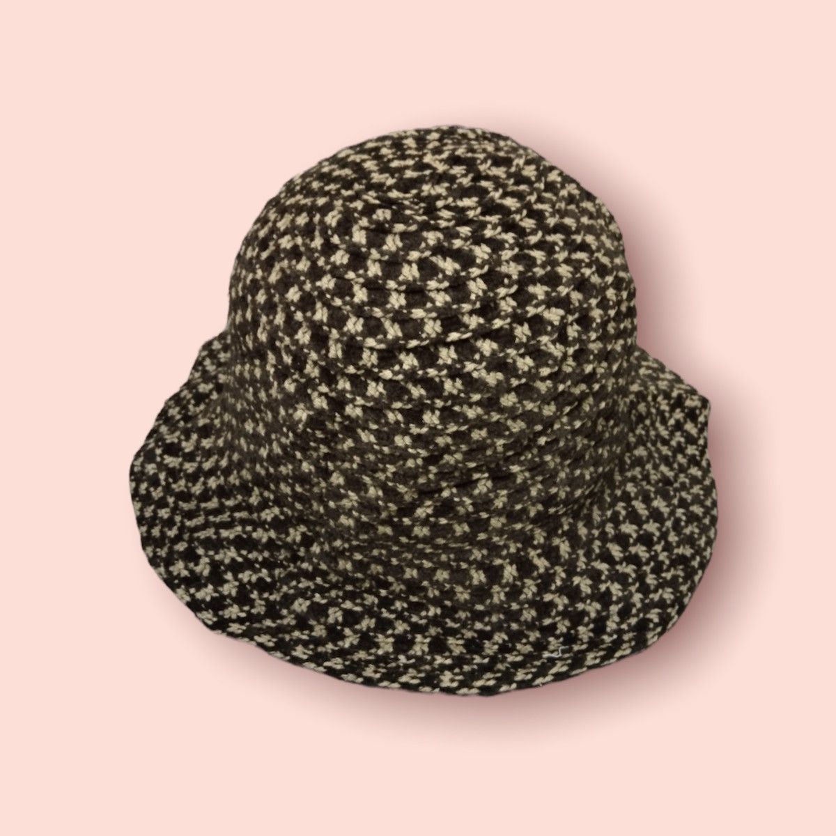 MCM × Vintage VINTAGE MCM CROCHET KNITTED BUCKET HAT Size ONE SIZE - 6 Thumbnail