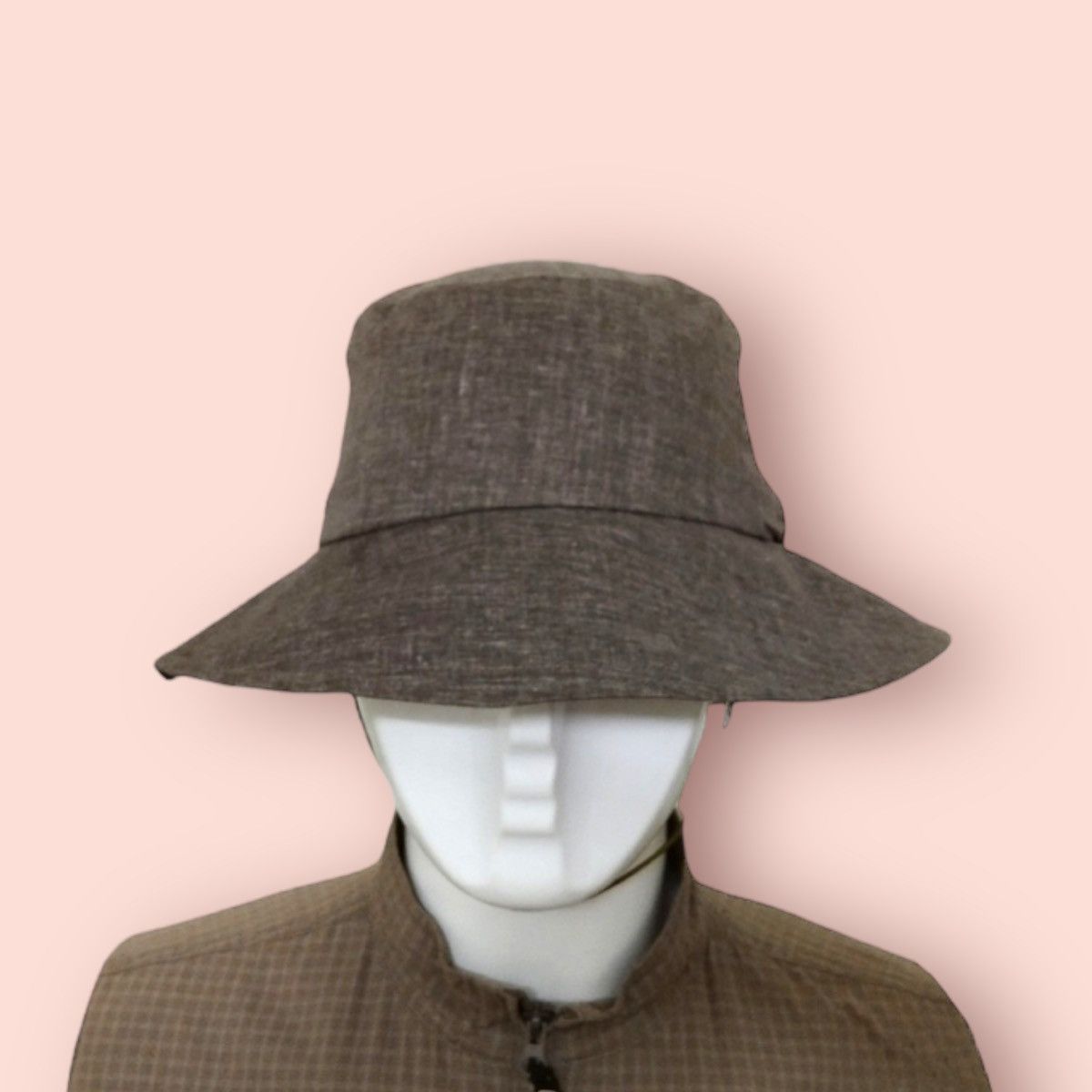 Japanese Brand × Vintage VINTAGE JAPAN COTTON LINEN BUCKET HAT Size ONE SIZE - 4 Thumbnail