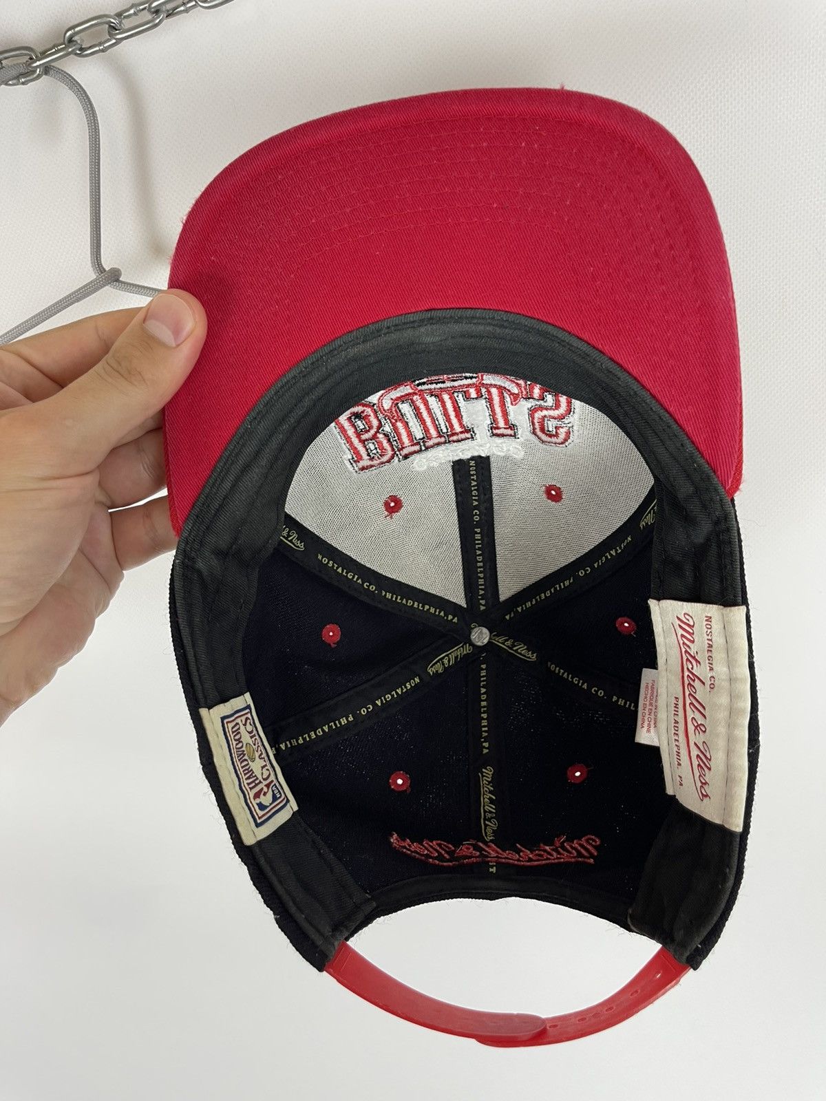 Mitchell & Ness Mitchel & Ness Chicago Bulls vintage NBA SnapBack cap Size ONE SIZE - 7 Thumbnail