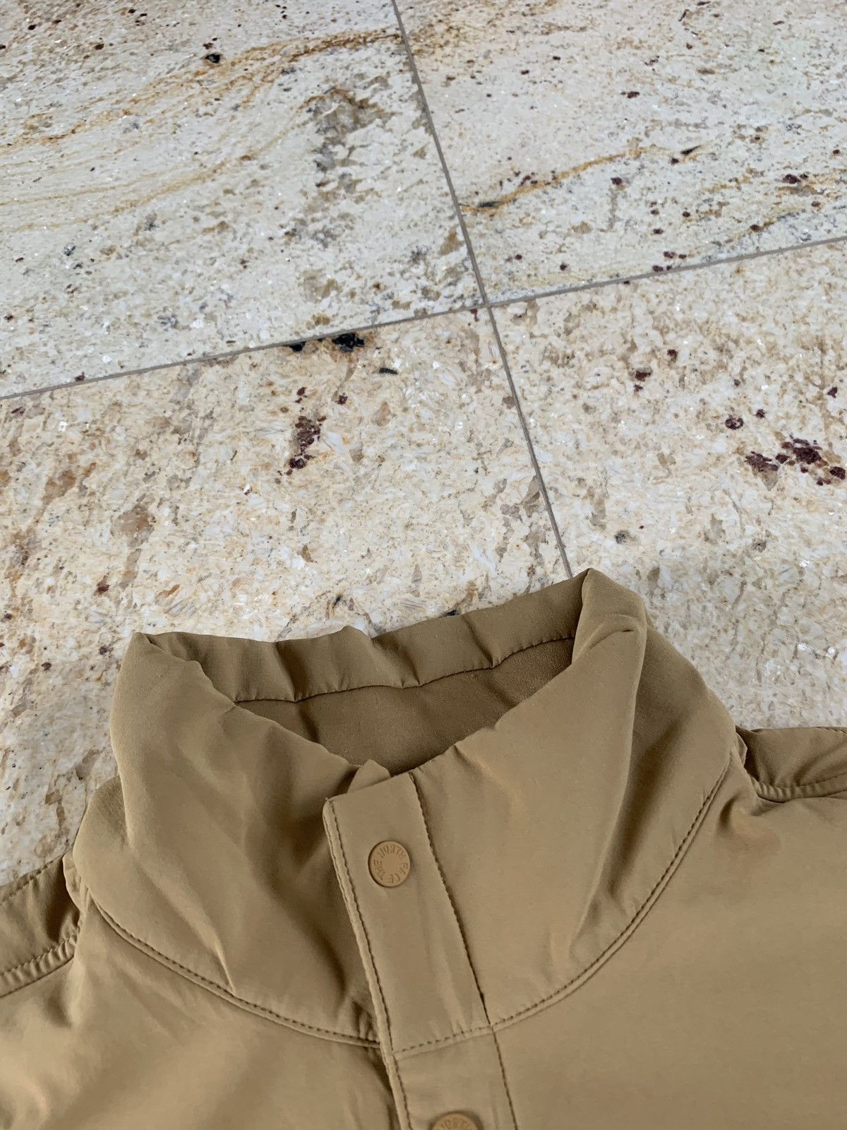 The North Face Lightly Padded, Line Half Button Pullover in Beige Size US M / EU 48-50 / 2 - 7 Thumbnail