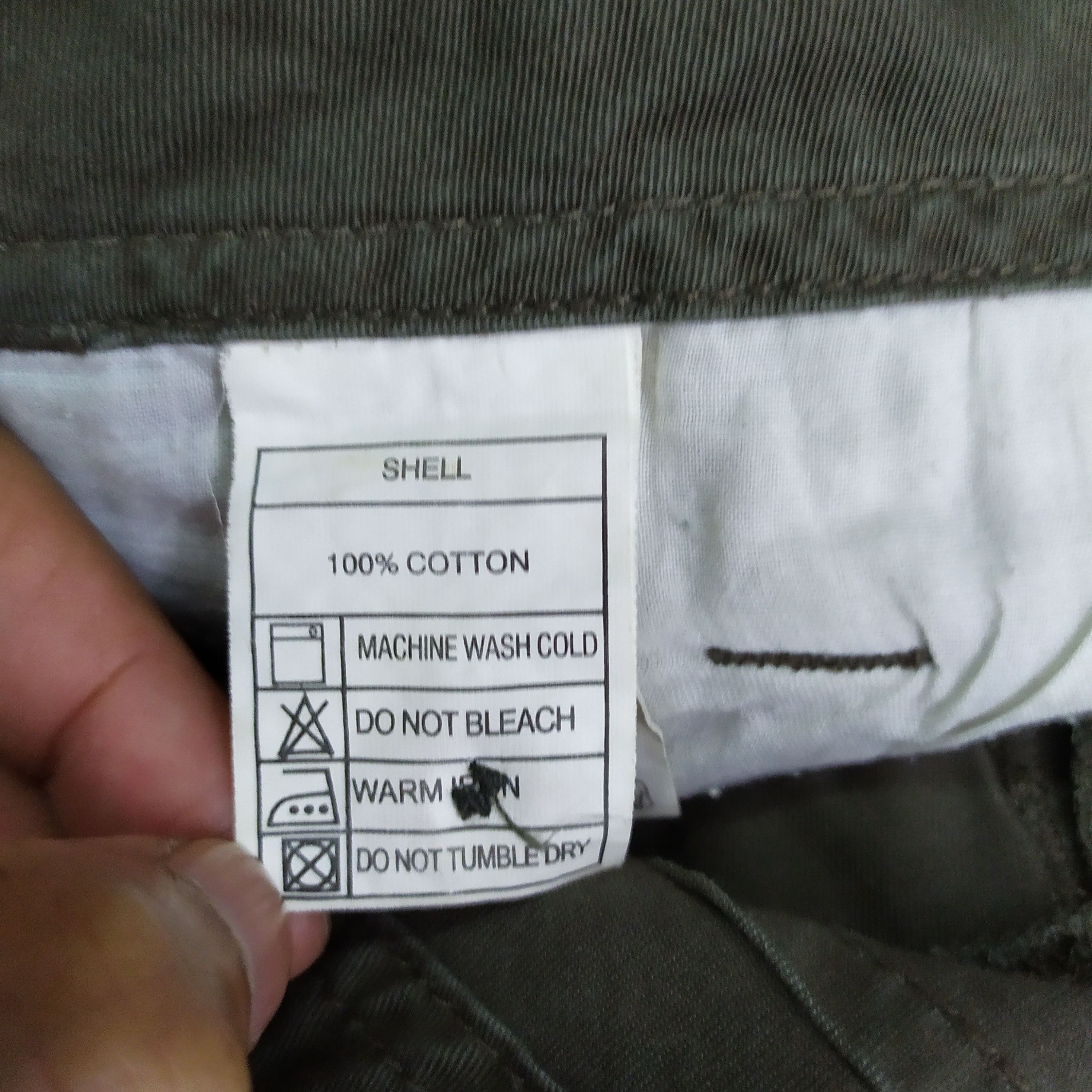 Japanese Brand VINTAGE JSTORM GREEN RUSTY CARGO PANTS Size US 30 / EU 46 - 16 Thumbnail