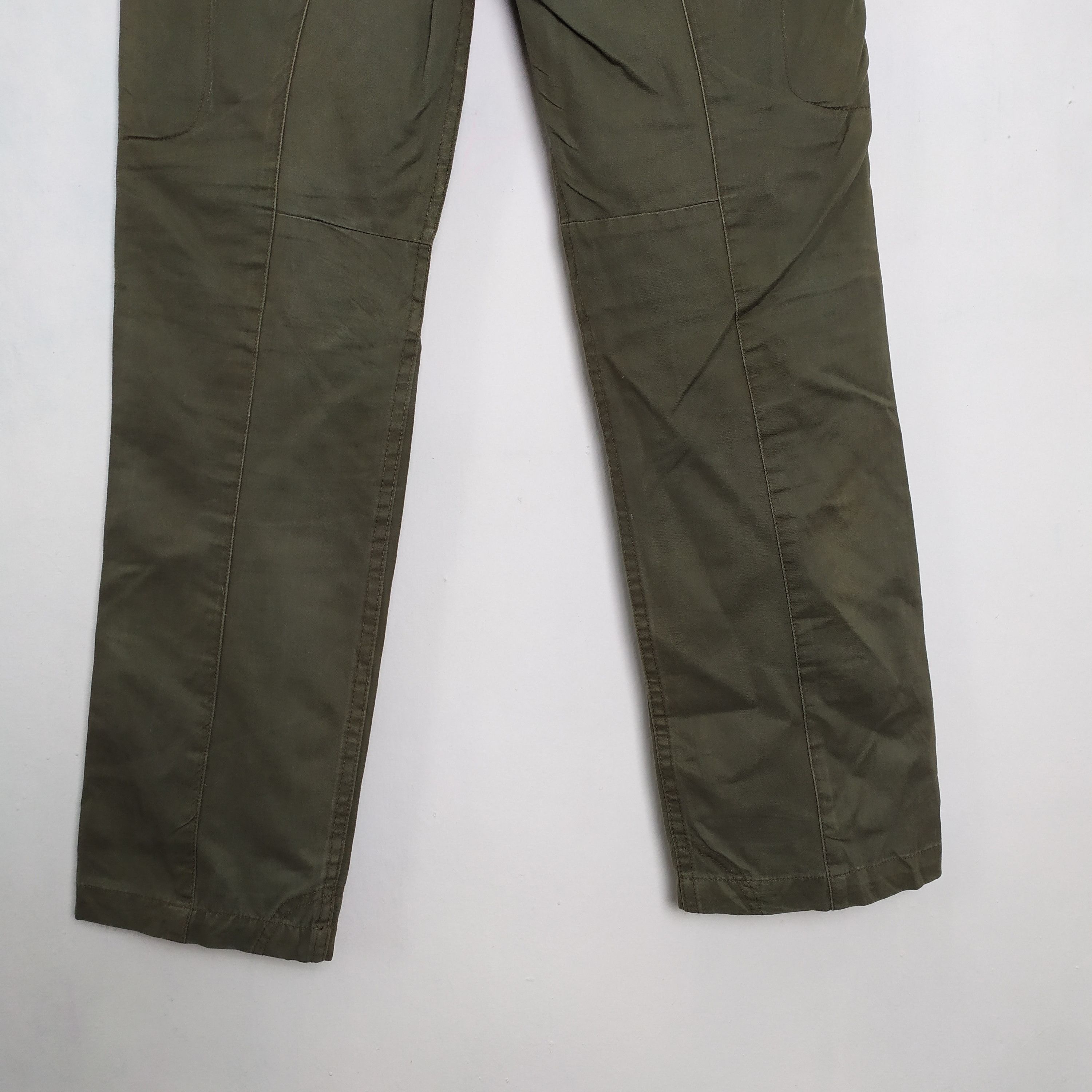 Japanese Brand VINTAGE JSTORM GREEN RUSTY CARGO PANTS Size US 30 / EU 46 - 13 Thumbnail