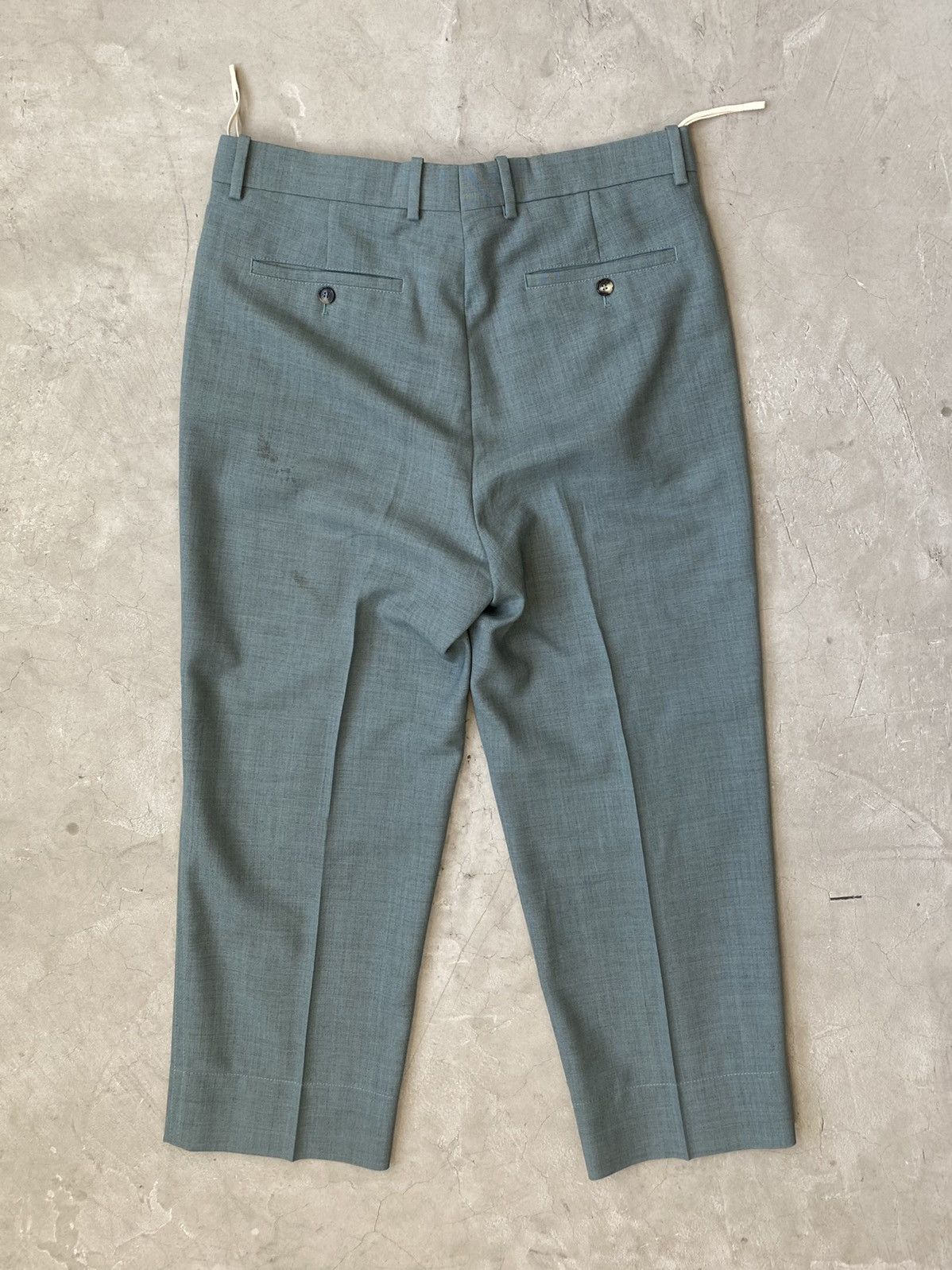 Marni Marni Tropical Wool Cropped Wide Leg Trousers Size US 32 / EU 48 - 2 Thumbnail
