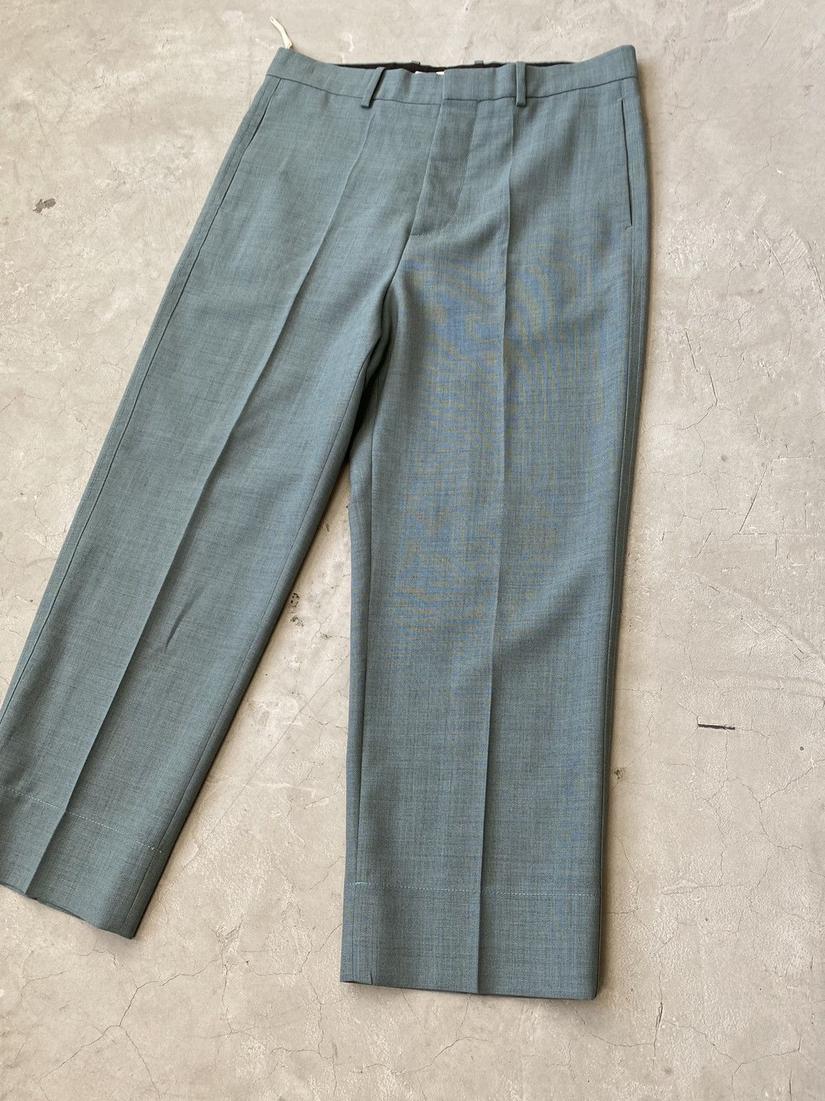 Marni Marni Tropical Wool Cropped Wide Leg Trousers Size US 32 / EU 48 - 5 Thumbnail