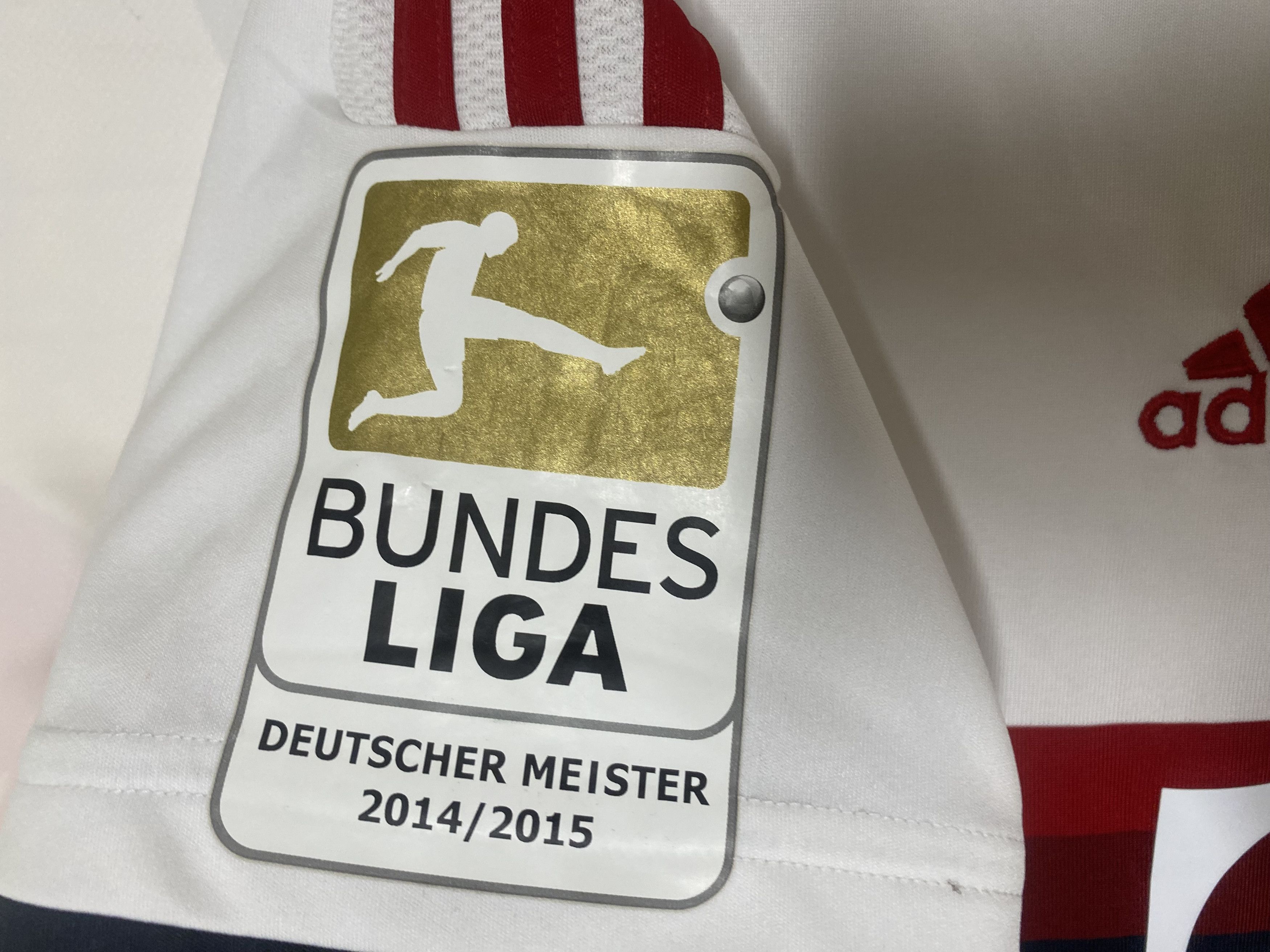 Adidas BAYERN MUNICH COSTA 2015 AWAY FOOTBALL SHIRT SOCCER JERSEY Size US XS / EU 42 / 0 - 10 Thumbnail