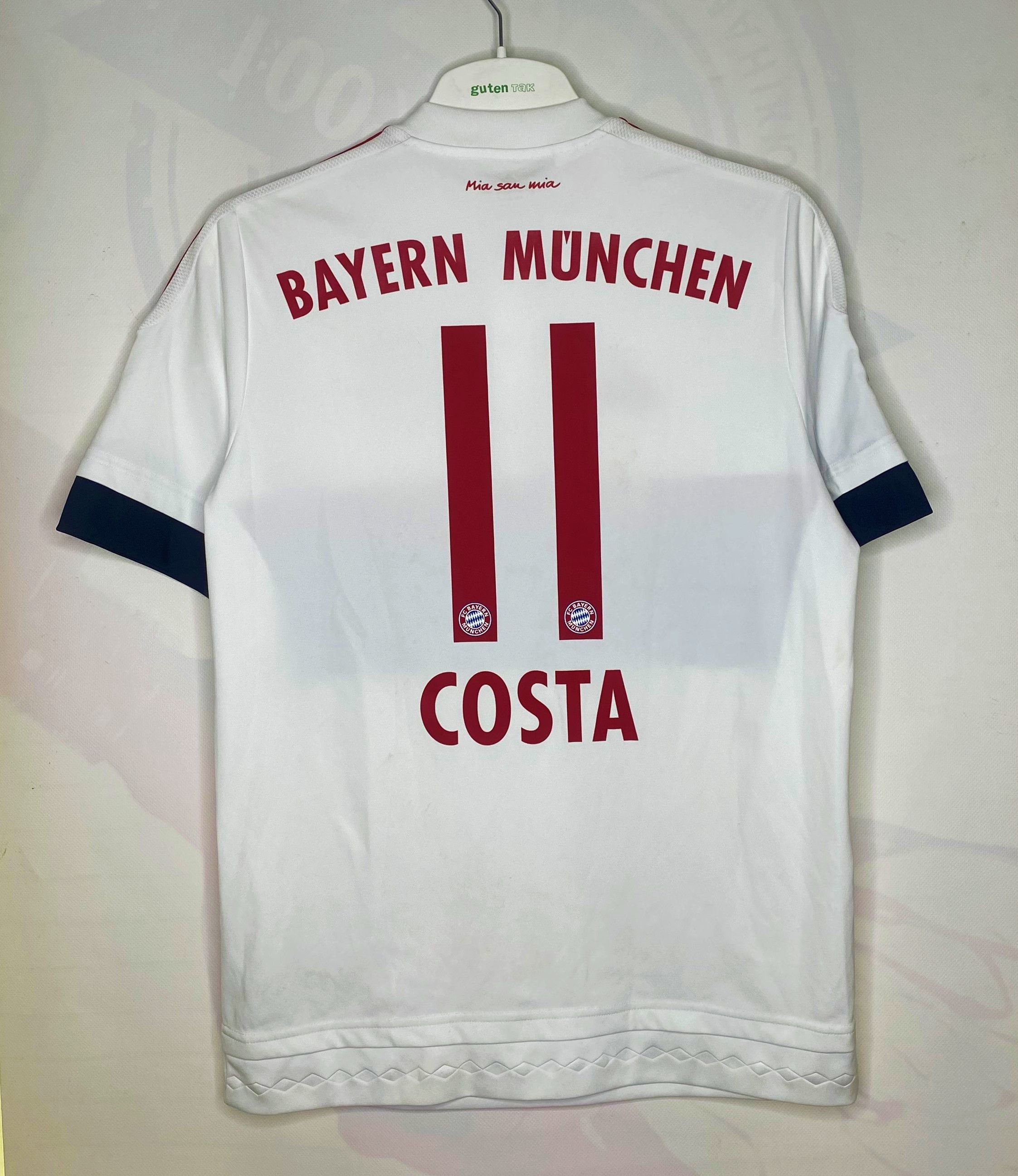 Adidas BAYERN MUNICH COSTA 2015 AWAY FOOTBALL SHIRT SOCCER JERSEY Size US XS / EU 42 / 0 - 2 Thumbnail