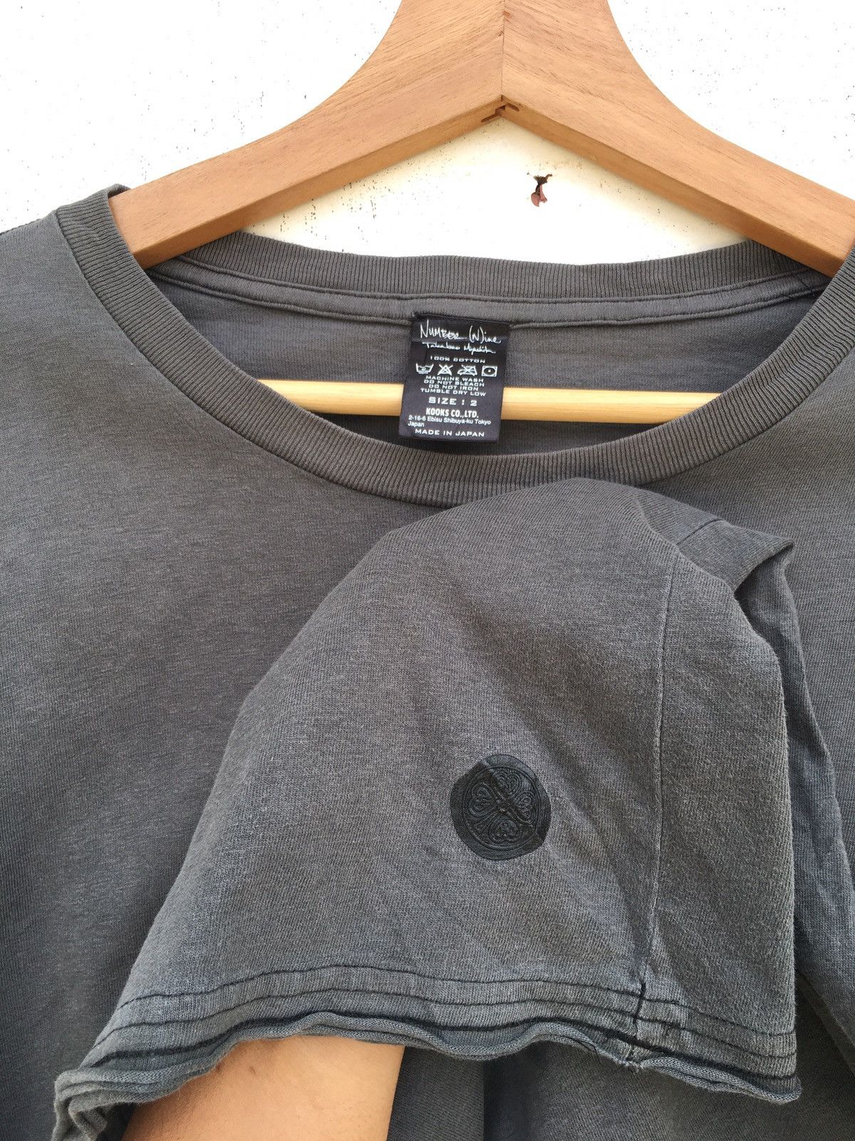 Number (N)ine Rare Number Nine Plain Longsleeve Shirt Size US M / EU 48-50 / 2 - 8 Thumbnail