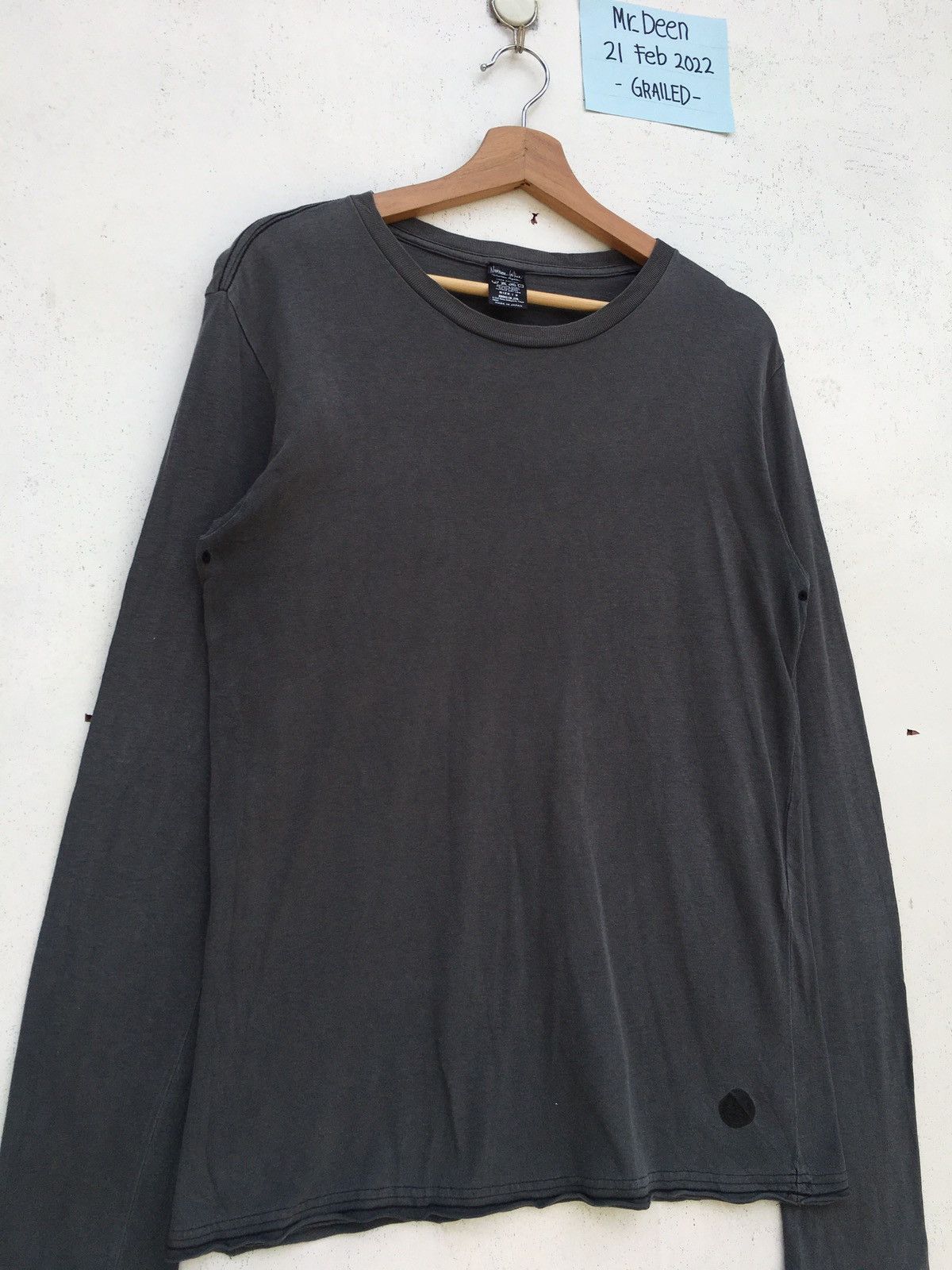 Number (N)ine Rare Number Nine Plain Longsleeve Shirt Size US M / EU 48-50 / 2 - 5 Thumbnail