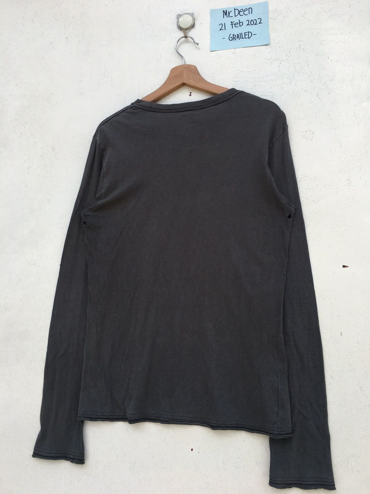 Number (N)ine Rare Number Nine Plain Longsleeve Shirt Size US M / EU 48-50 / 2 - 16 Thumbnail