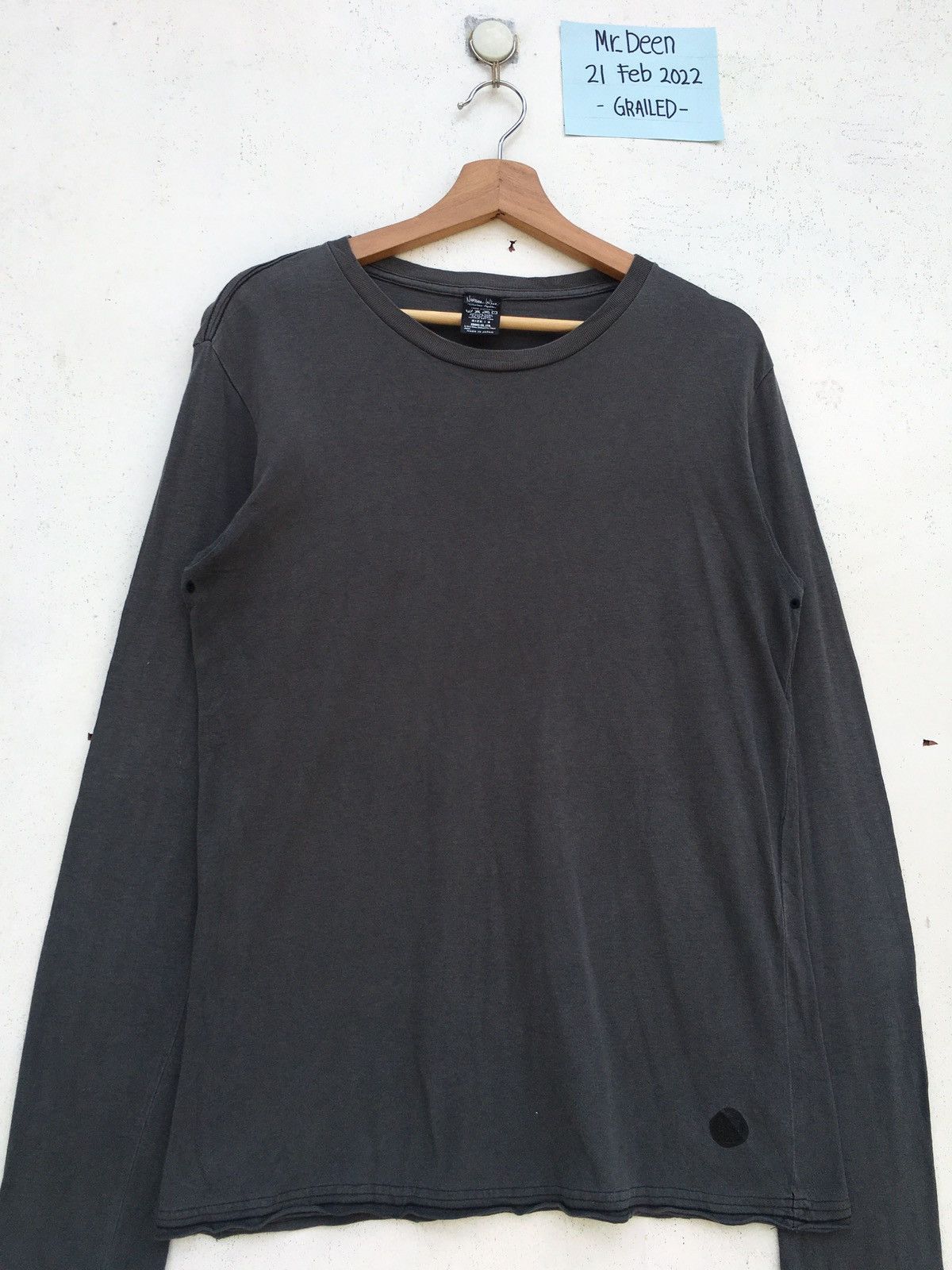 Number (N)ine Rare Number Nine Plain Longsleeve Shirt Size US M / EU 48-50 / 2 - 4 Thumbnail