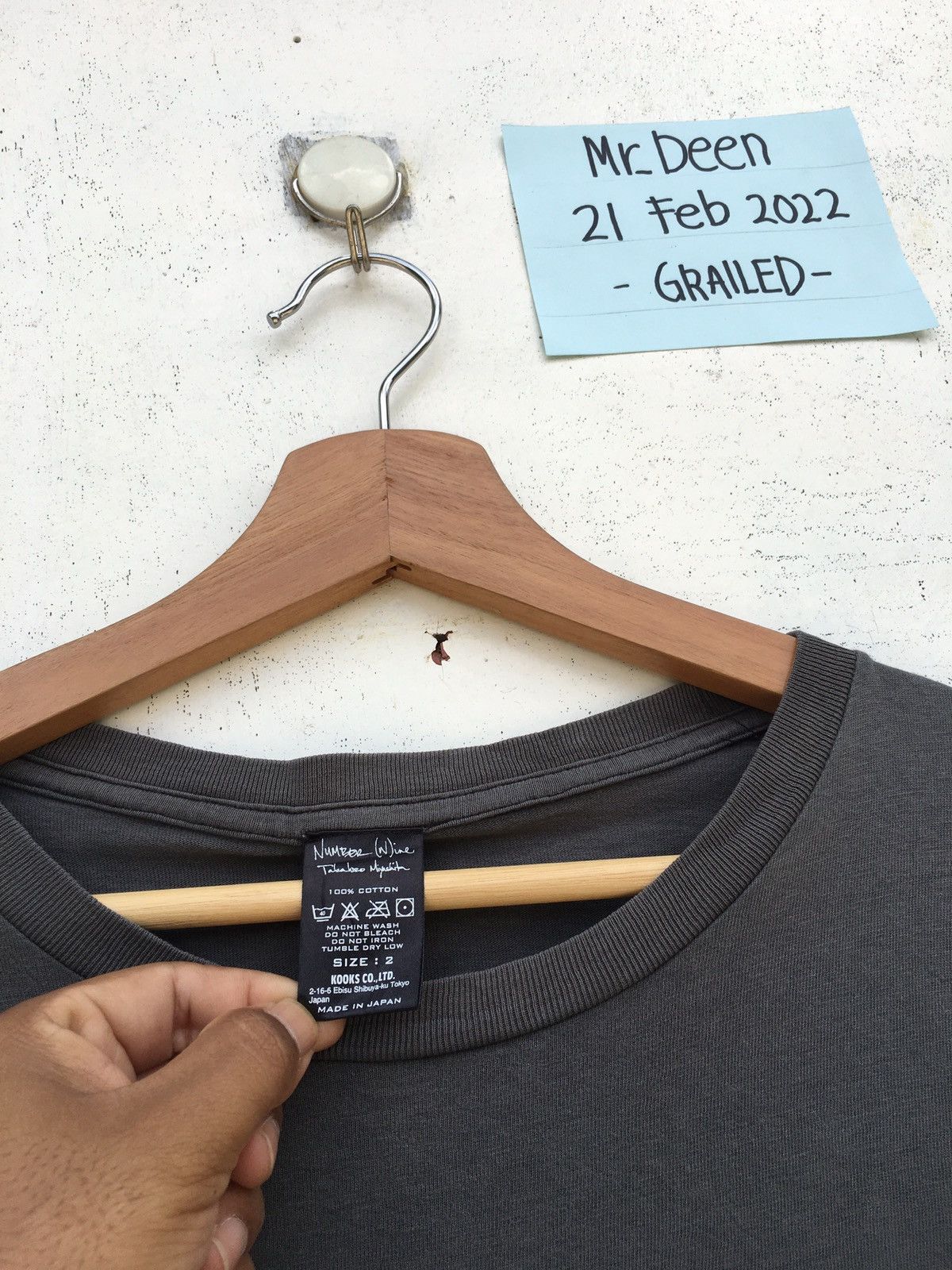 Number (N)ine Rare Number Nine Plain Longsleeve Shirt Size US M / EU 48-50 / 2 - 10 Thumbnail