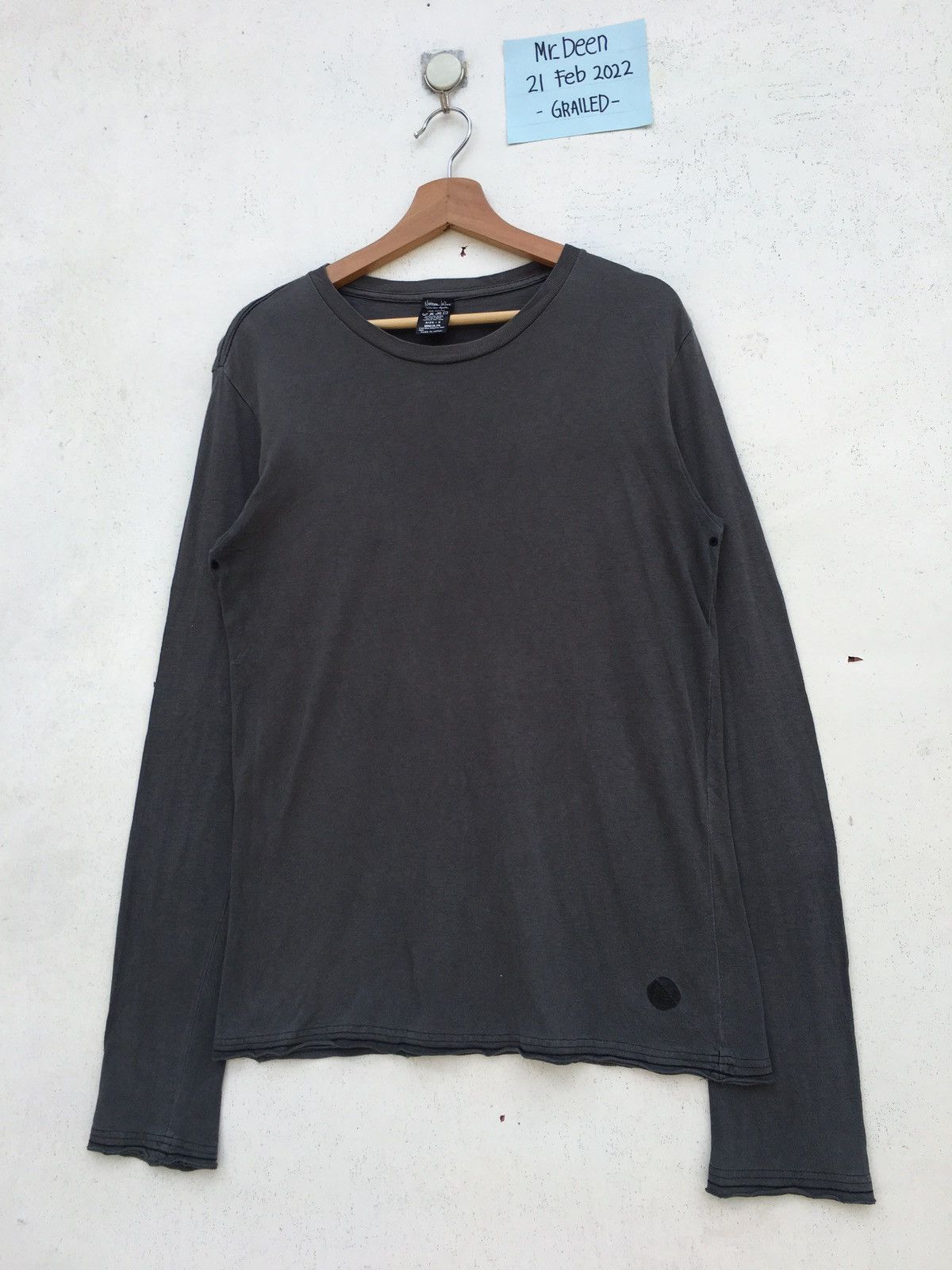 Number (N)ine Rare Number Nine Plain Longsleeve Shirt Size US M / EU 48-50 / 2 - 3 Thumbnail
