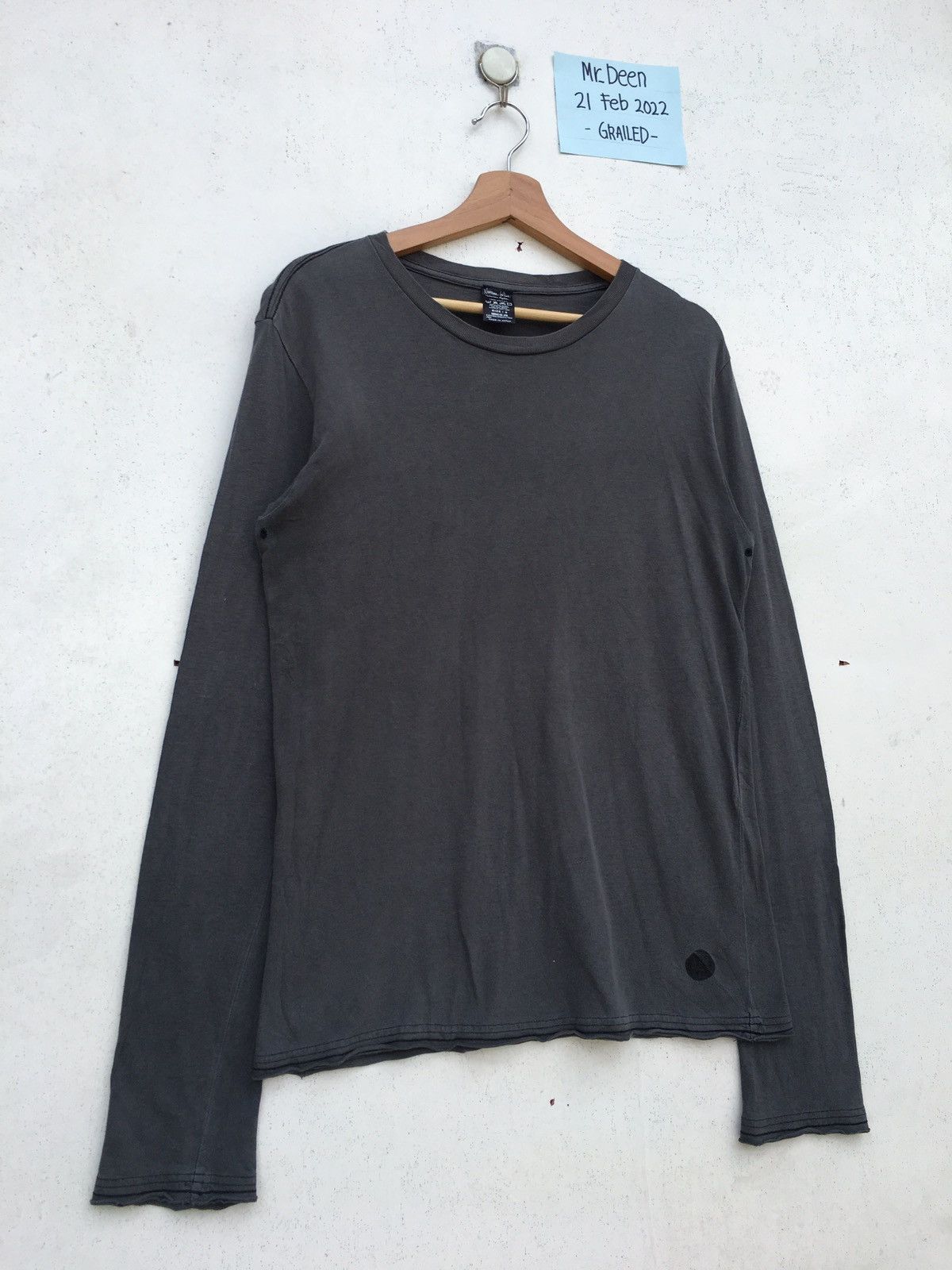 Number (N)ine Rare Number Nine Plain Longsleeve Shirt Size US M / EU 48-50 / 2 - 2 Thumbnail