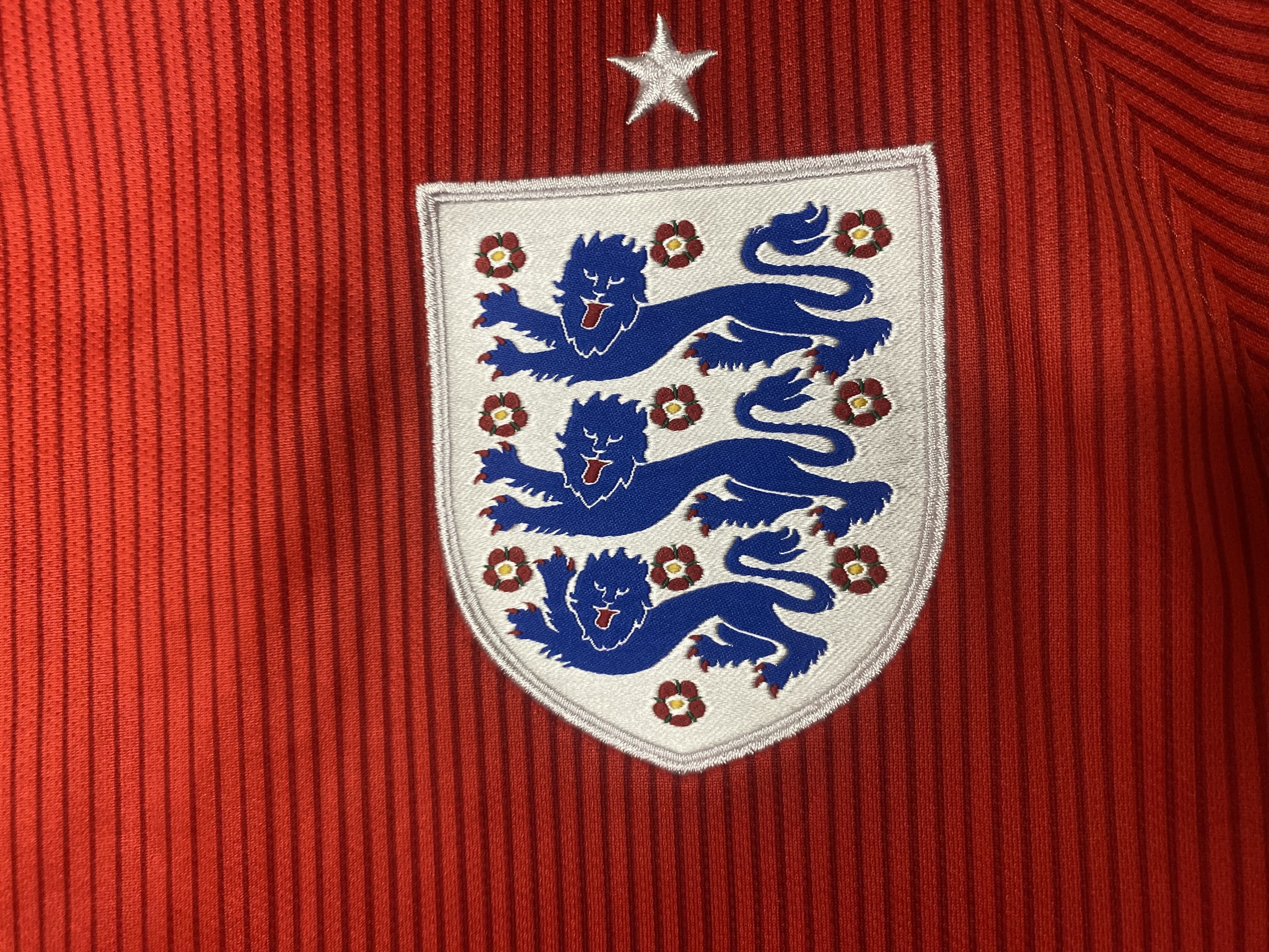 Nike ENGLAND TEAM 2014 2015 AWAY FOOTBALL SHIRT SOCCER JERSEY Size US M / EU 48-50 / 2 - 3 Thumbnail