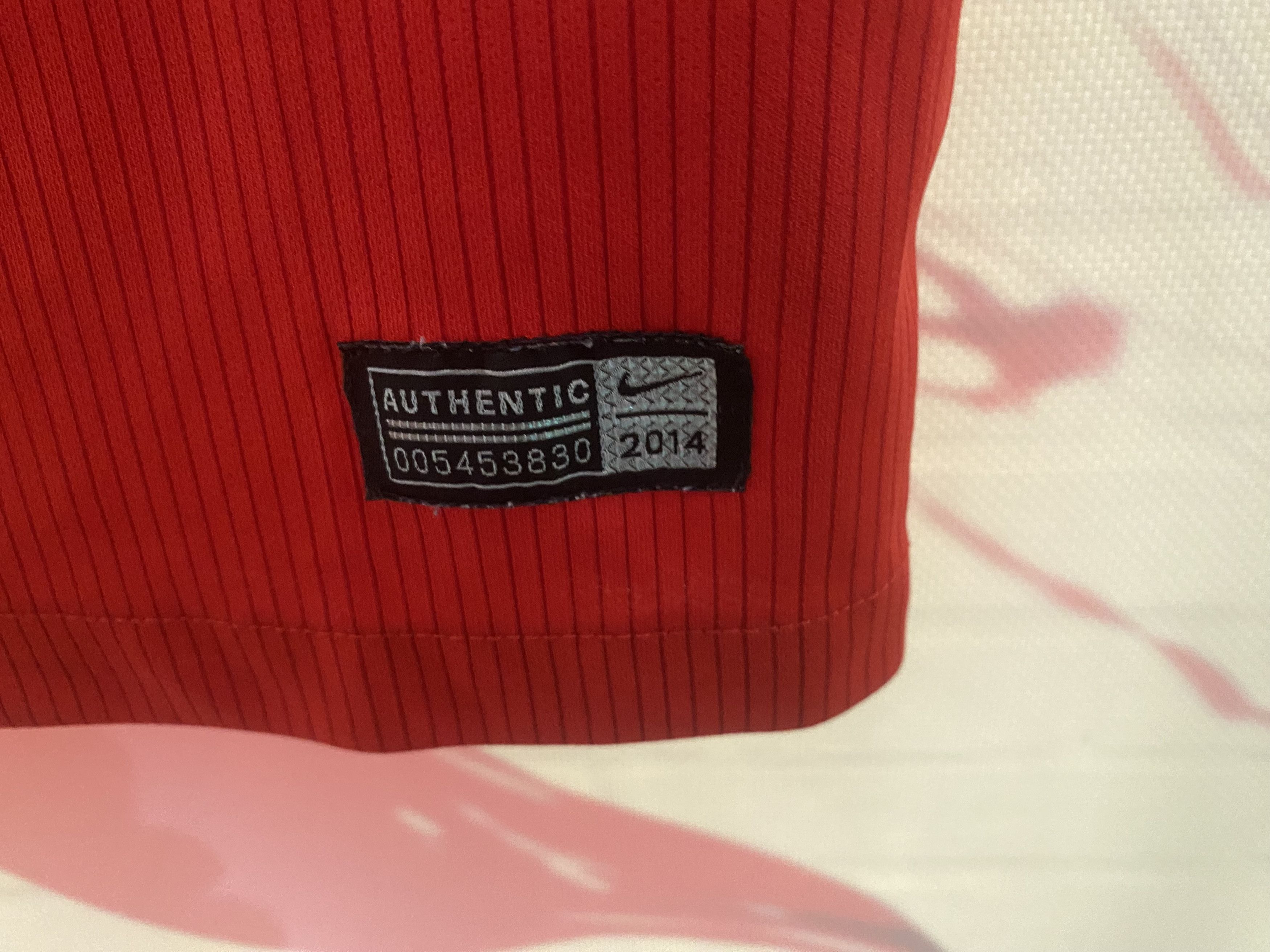 Nike ENGLAND TEAM 2014 2015 AWAY FOOTBALL SHIRT SOCCER JERSEY Size US M / EU 48-50 / 2 - 6 Thumbnail