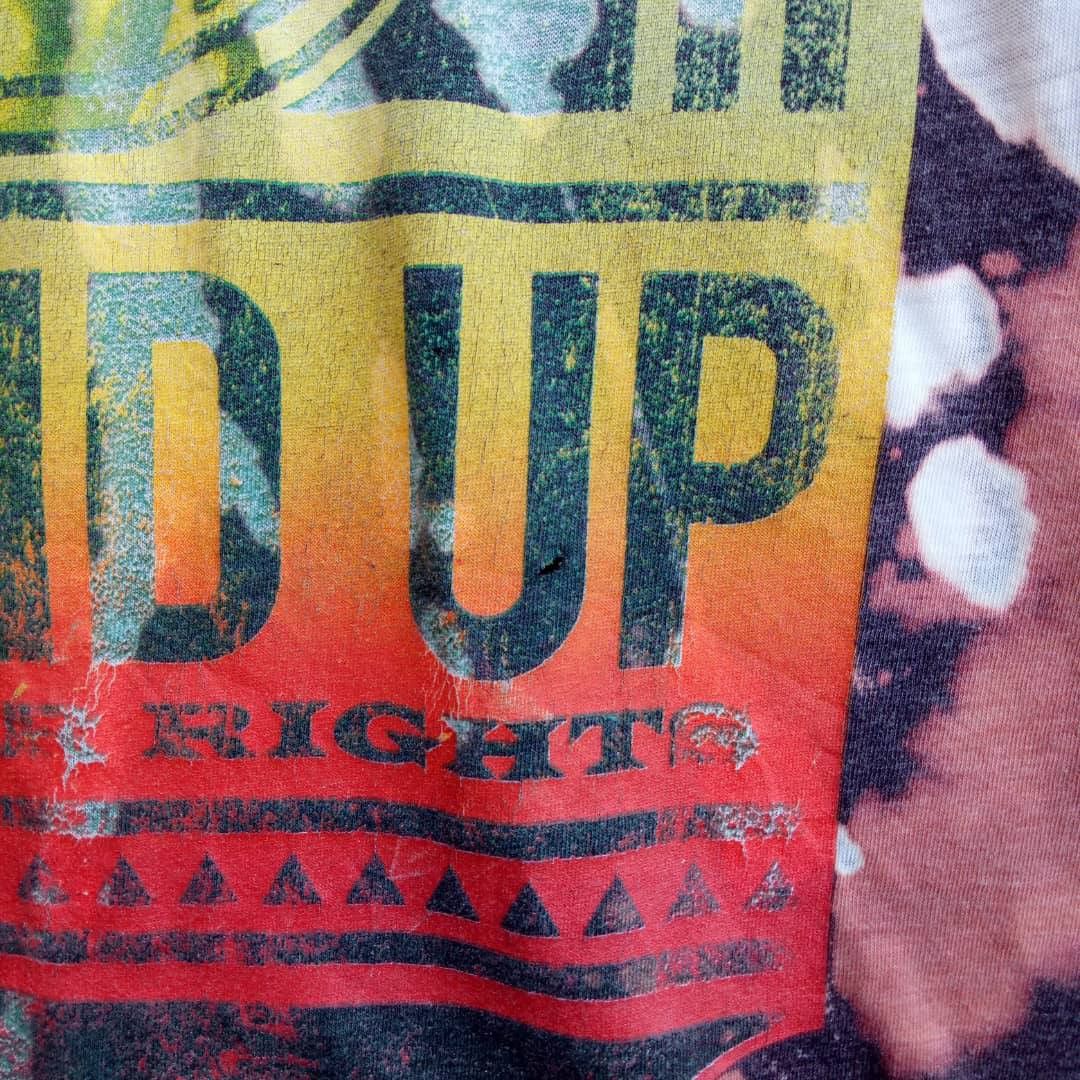 Band Tees 💥BOB MARLEY Tie dye stand up for your right Reggae shirt Size US XL / EU 56 / 4 - 4 Thumbnail