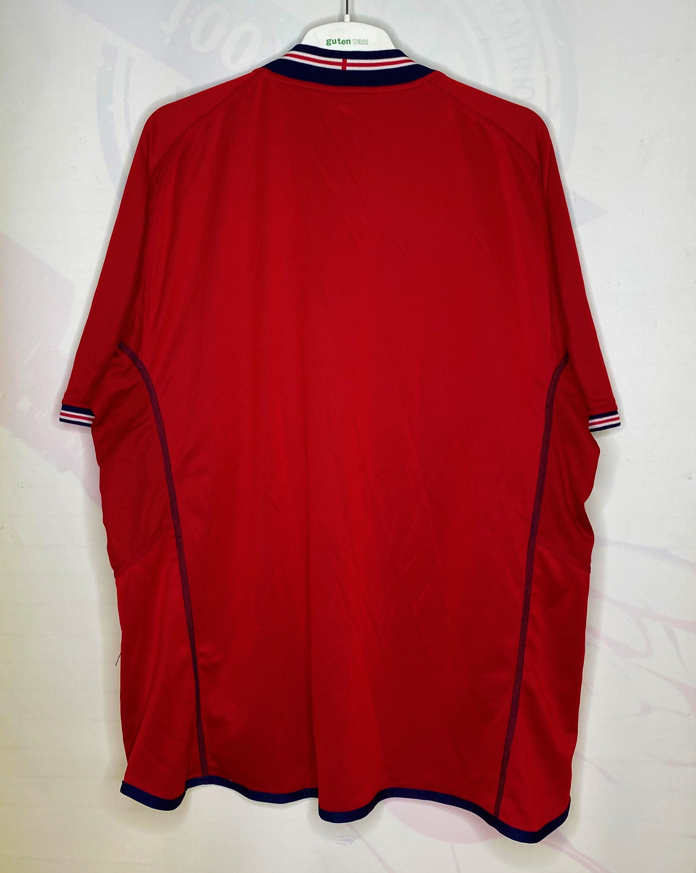 UEFA × Umbro ENGLAND 2002-04 AWAY FOOTBALL SHIRT SOCCER JERSEY REVERSIBLE Size US XL / EU 56 / 4 - 3 Thumbnail