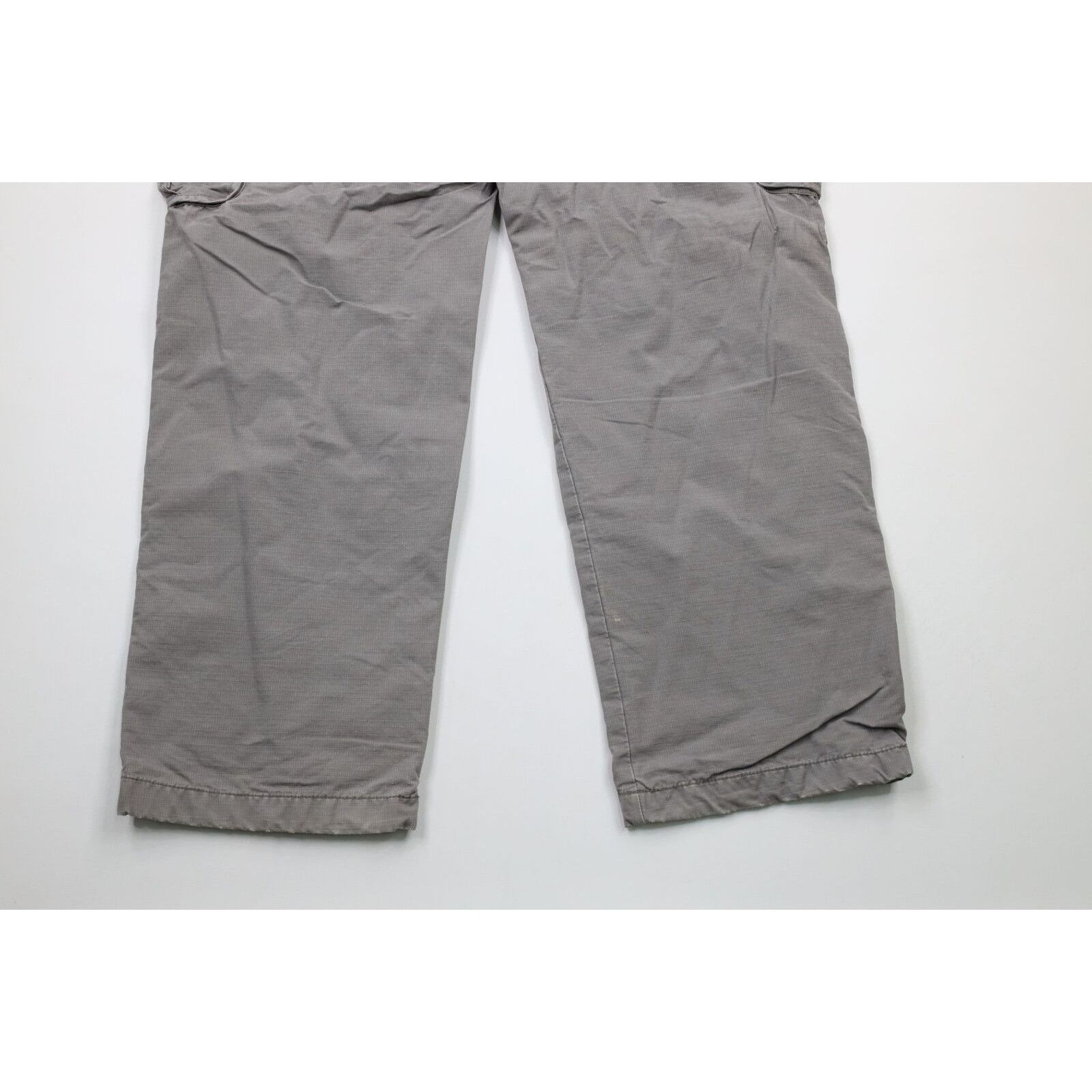 L.L. Bean × Vintage Vintage LL Bean Faded Flannel Lined Ripstop Wide Leg Pants Size US 40 / EU 56 - 9 Thumbnail