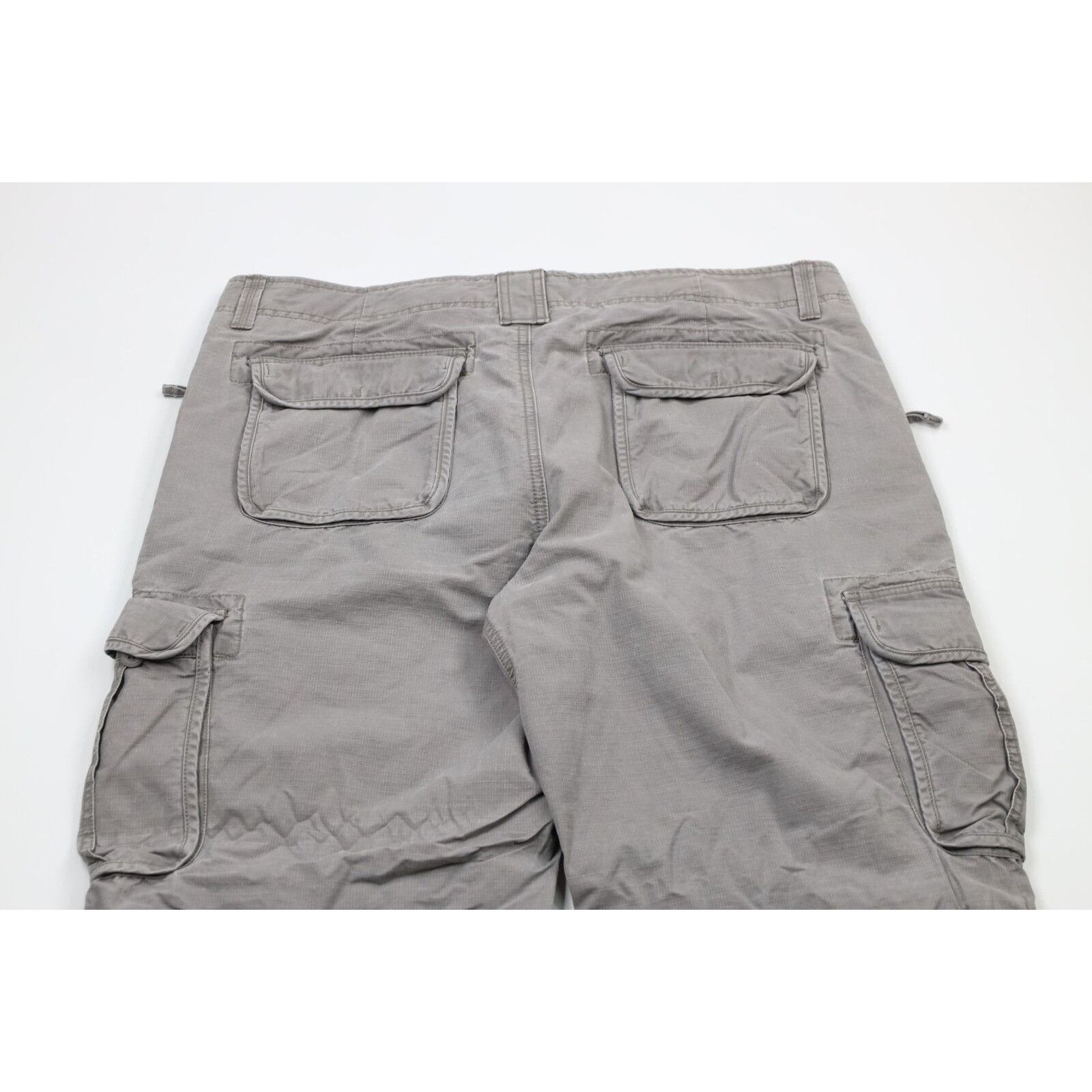 L.L. Bean × Vintage Vintage LL Bean Faded Flannel Lined Ripstop Wide Leg Pants Size US 40 / EU 56 - 8 Thumbnail