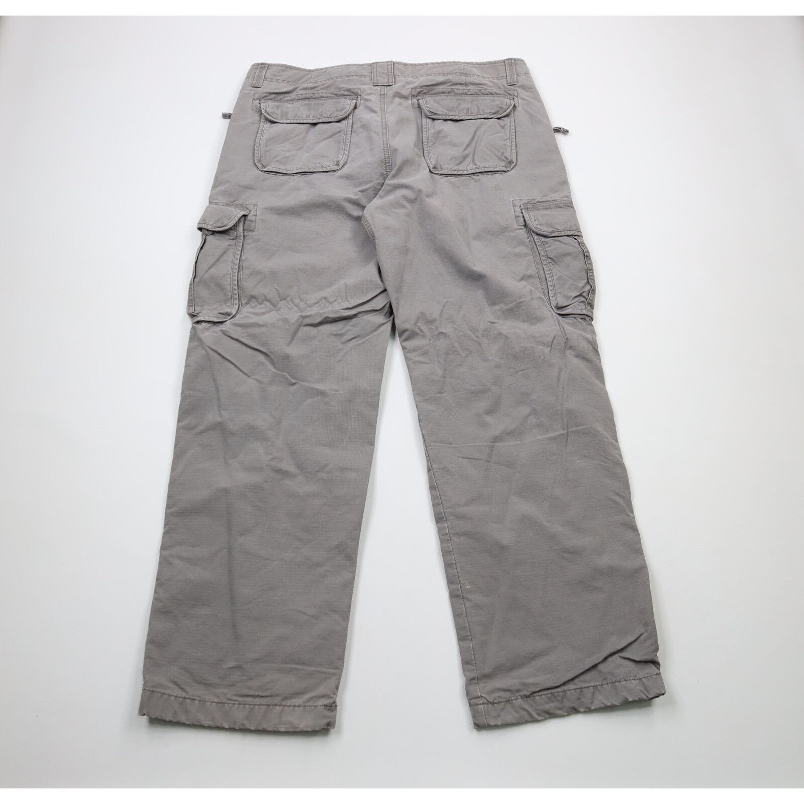L.L. Bean × Vintage Vintage LL Bean Faded Flannel Lined Ripstop Wide Leg Pants Size US 40 / EU 56 - 7 Thumbnail