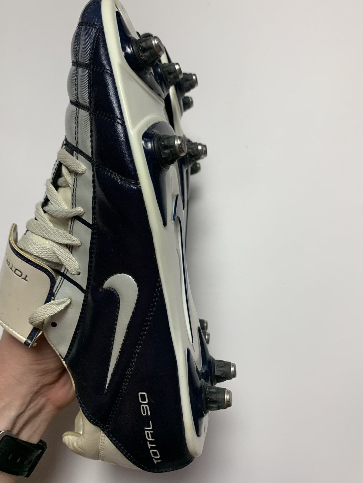 Vintage Vintage soccer Boots Nike total 90 size 11,5 Size US 11.5 / EU 44-45 - 7 Thumbnail
