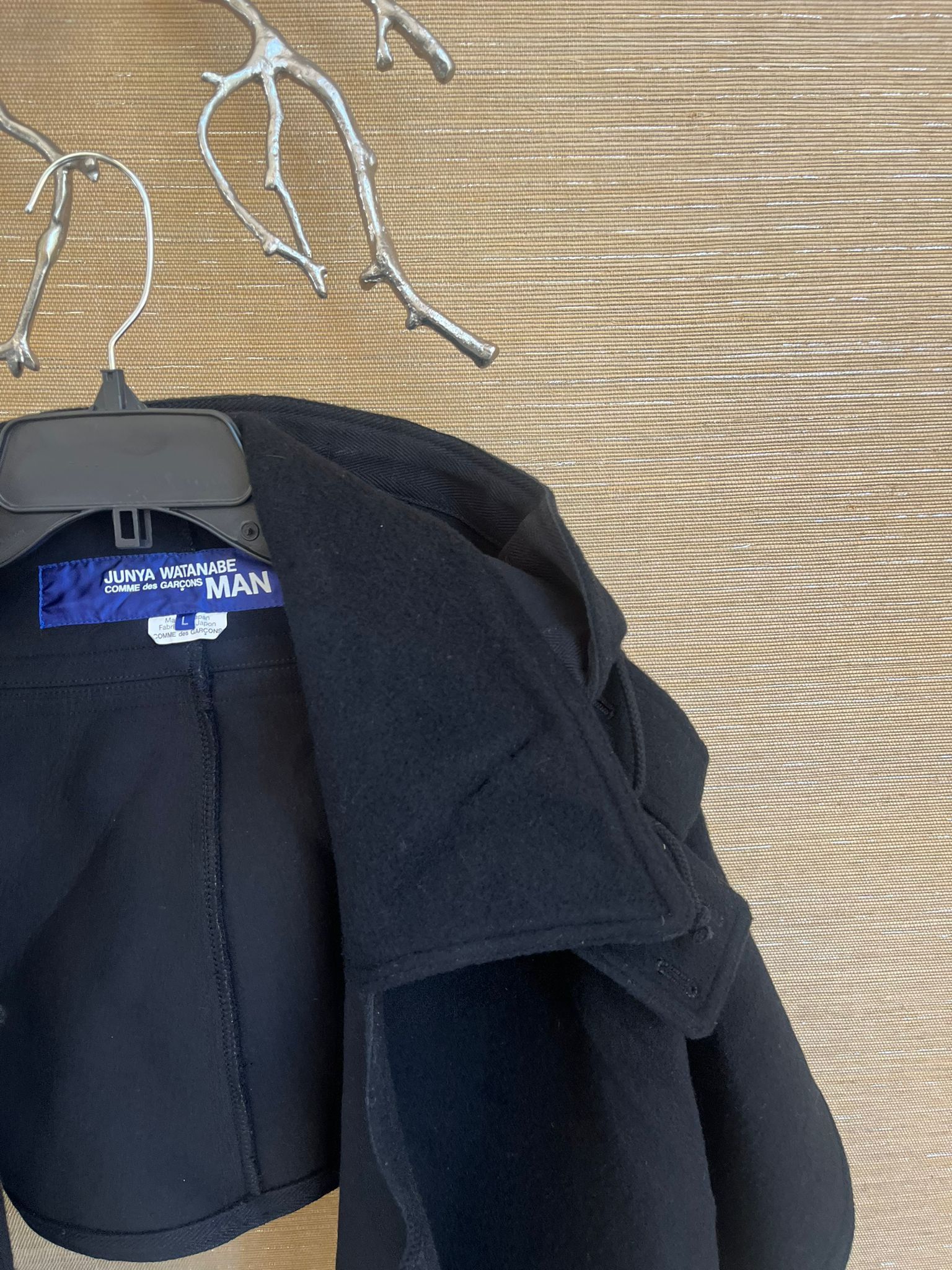 Junya Watanabe Backless & Sleeveless Coat in Black Size US L / EU 52-54 / 3 - 2 Thumbnail