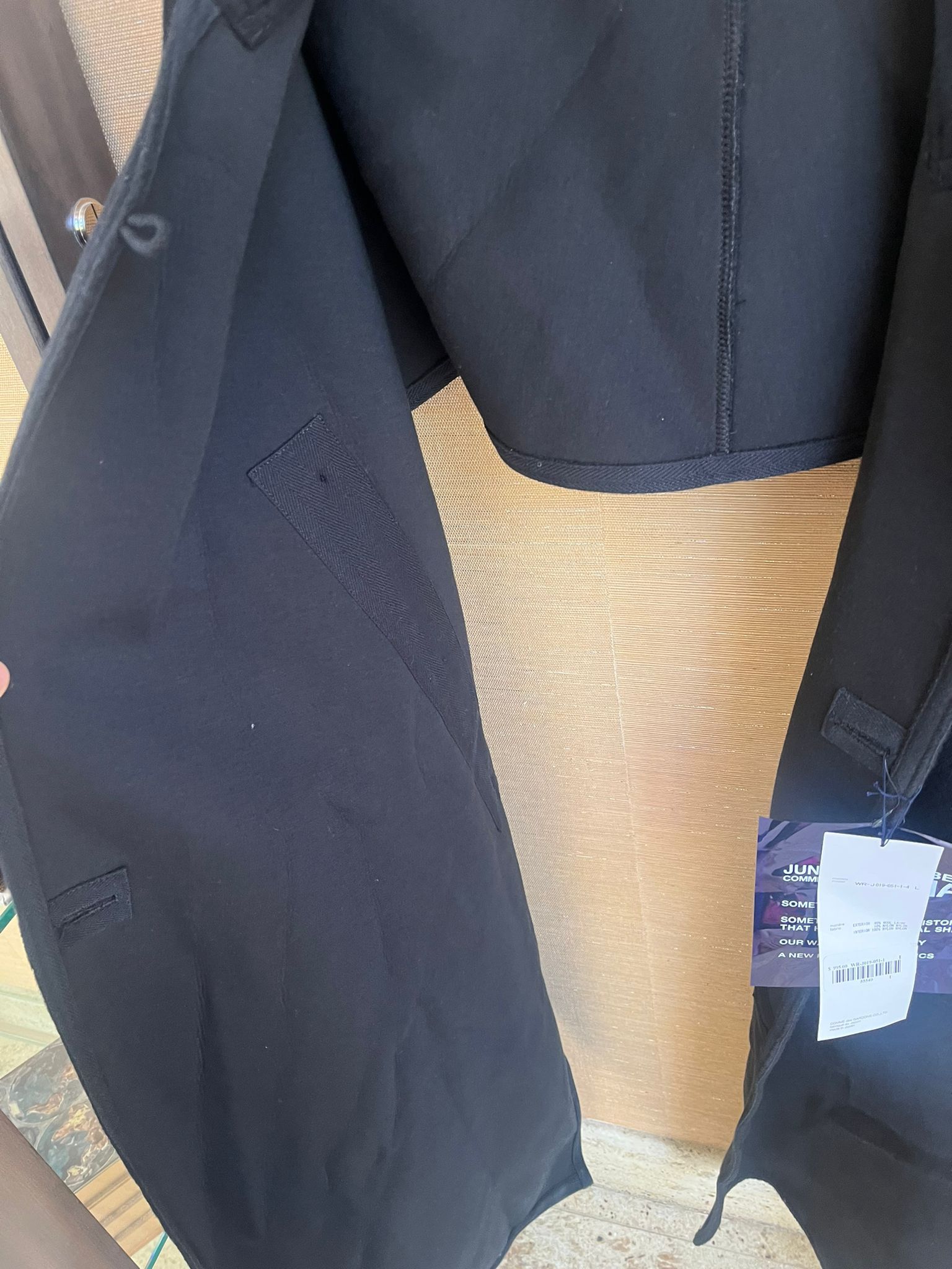 Junya Watanabe Backless & Sleeveless Coat in Black Size US L / EU 52-54 / 3 - 15 Thumbnail